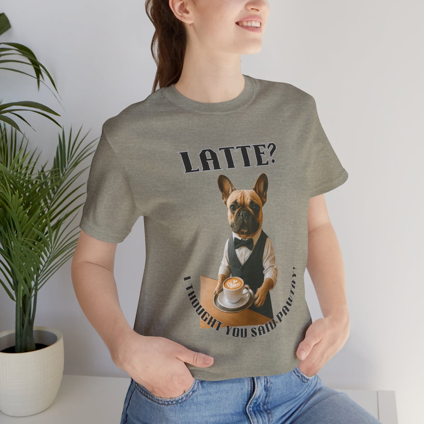 Unisex Coffee Lover's Frenchie Tee, Funny Dog Shirt, Unisex Tee for Pet Owners, Cute Gift for Dog Lovers, Humorous Coffee T-Shirt, Father's [...]