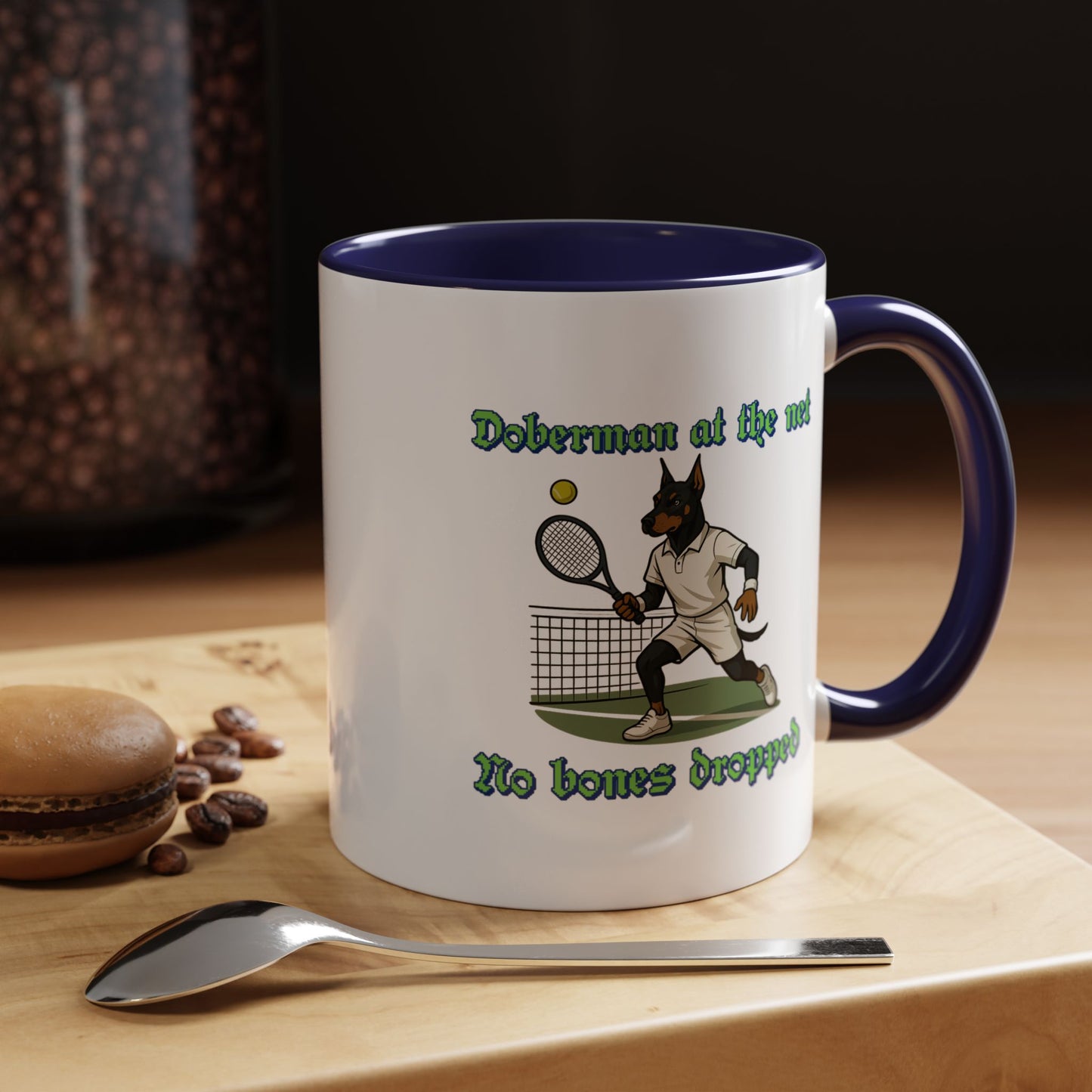 Doberman at the Net-Fantasy Dog Portraits