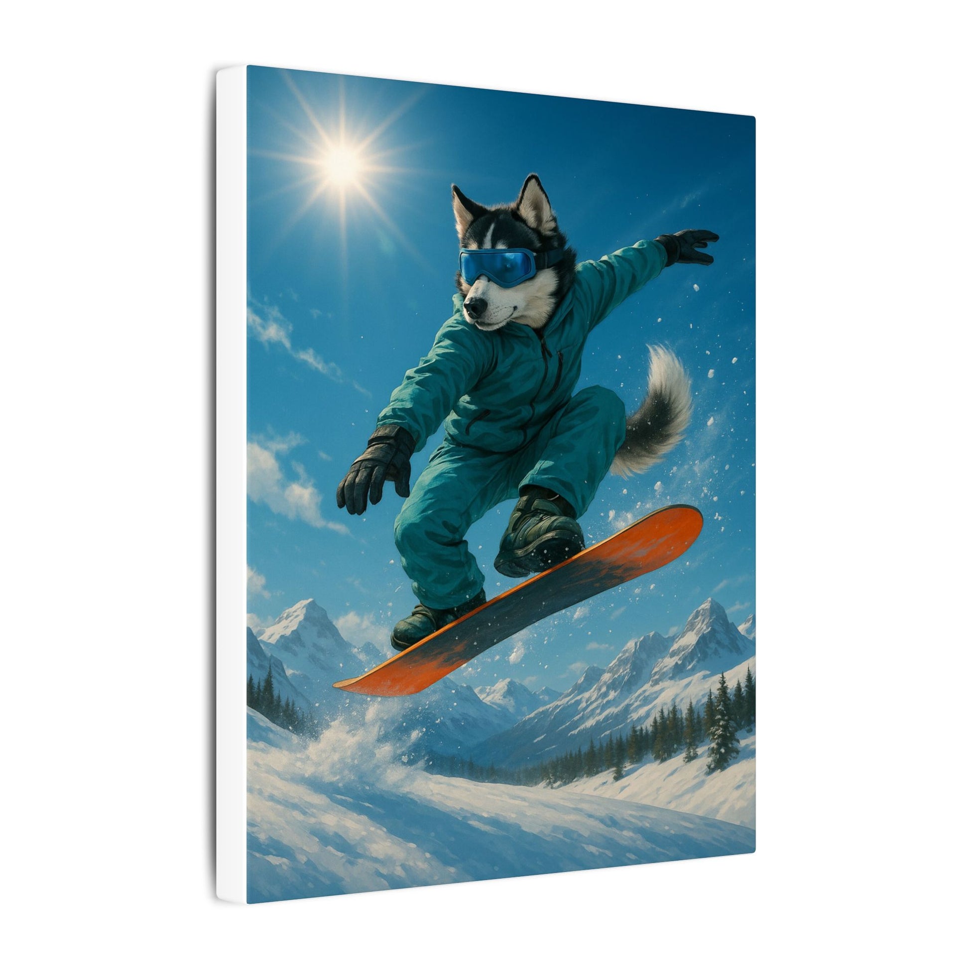 Husky Shred-Fantasy Dog Portraits - Fantasy Dog Portraits