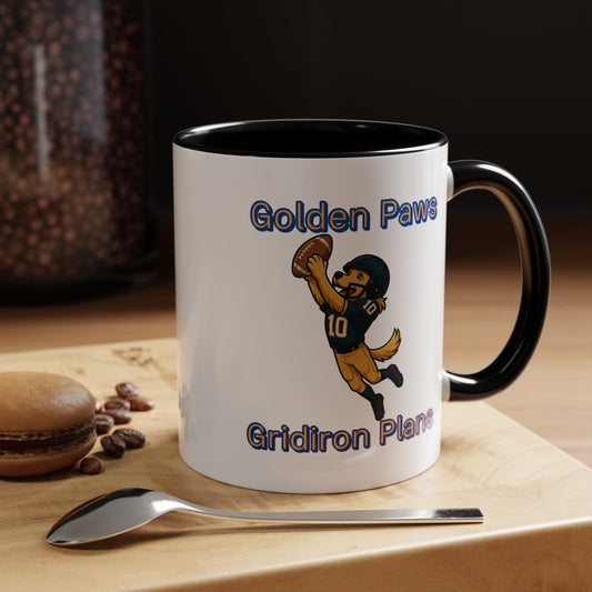 Golden Retriever Football Hero-Fantasy Dog Portraits