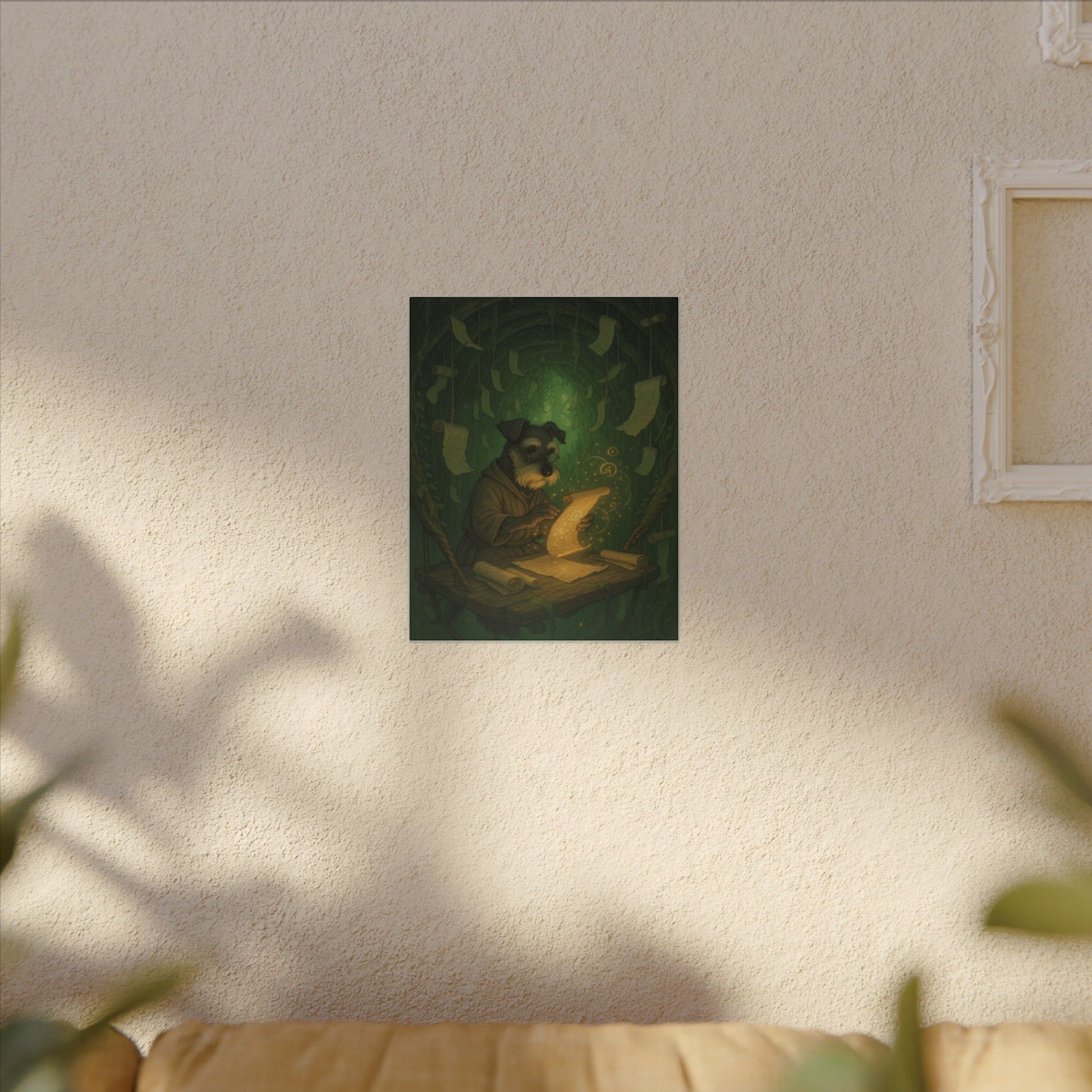 Canine Scholar-Fantasy Dog Portraits - Fantasy Dog Portraits