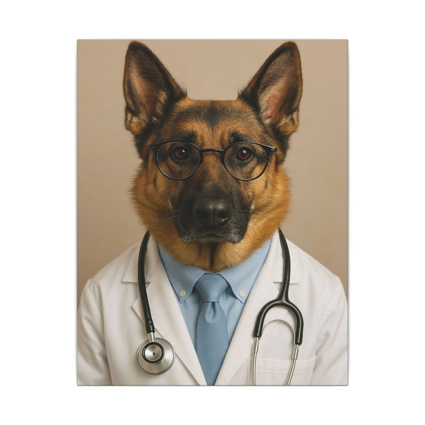 Dr. Bark Goodboy-Fantasy Dog Portraits - Fantasy Dog Portraits