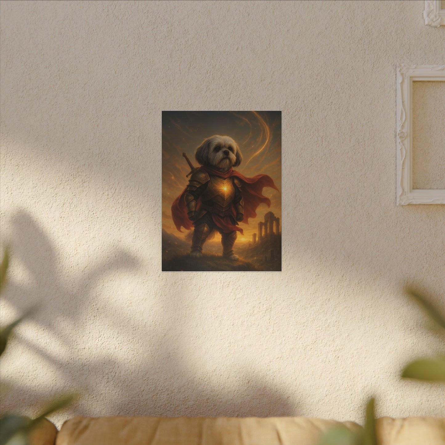 Shih Tzu Sentinel-Fantasy Dog Portraits - Fantasy Dog Portraits