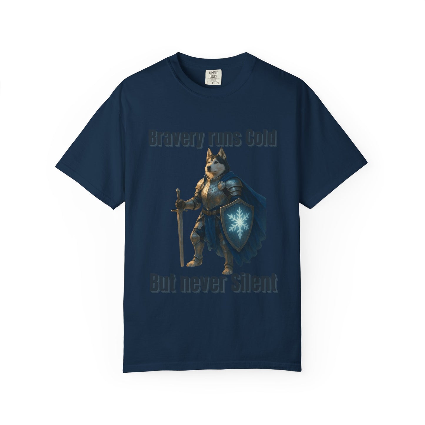 Bravery Runs Cold-Fantasy Dog Portraits - Fantasy Dog Portraits