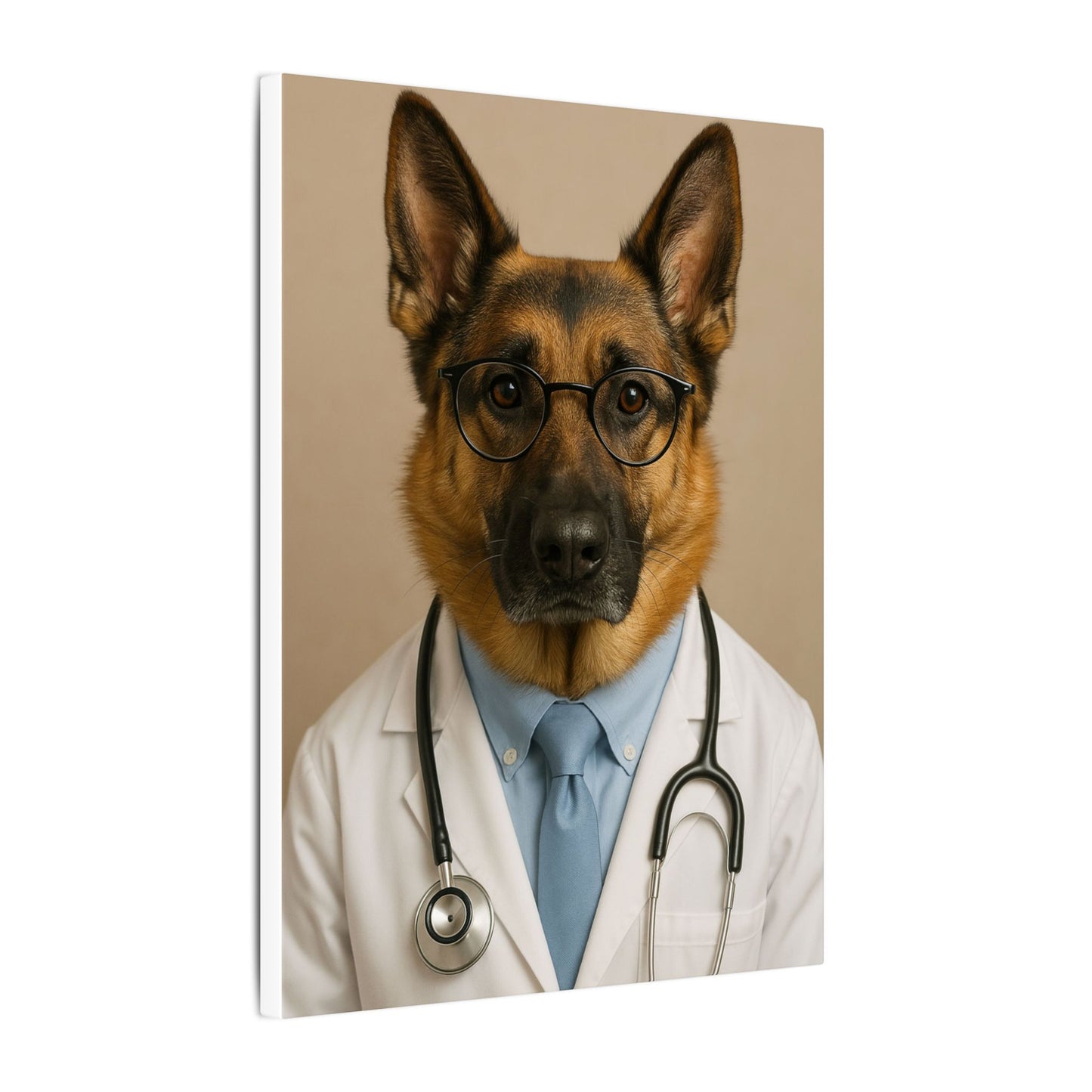 Dr. Bark Goodboy-Fantasy Dog Portraits - Fantasy Dog Portraits