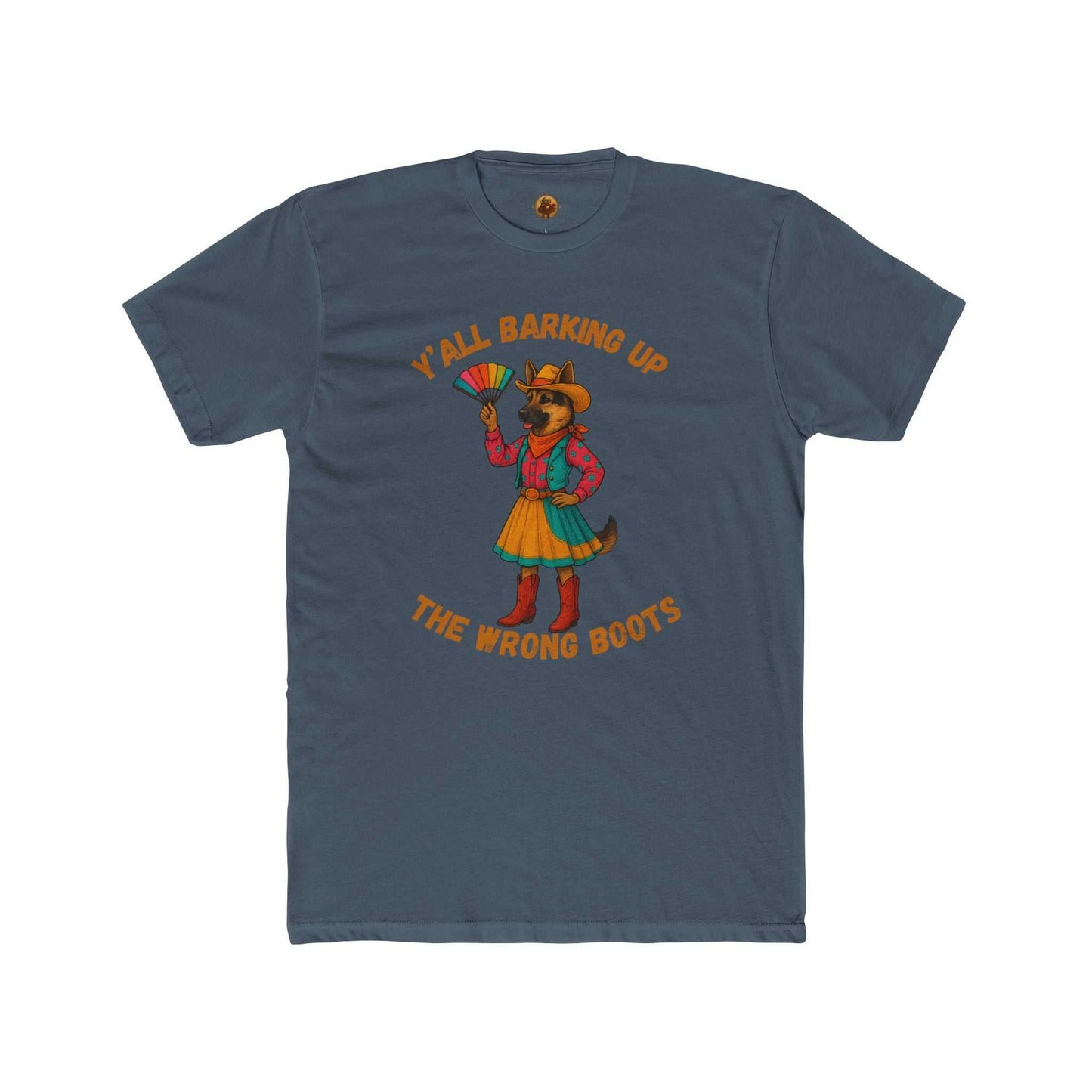 Funny Dog Lover Crew Tee, Unisex Cotton T-Shirt for Pet Owners, Perfect Gift for Dog Lovers, Casual Wear, Fun Birthday Gift - Fantasy Dog Portraits