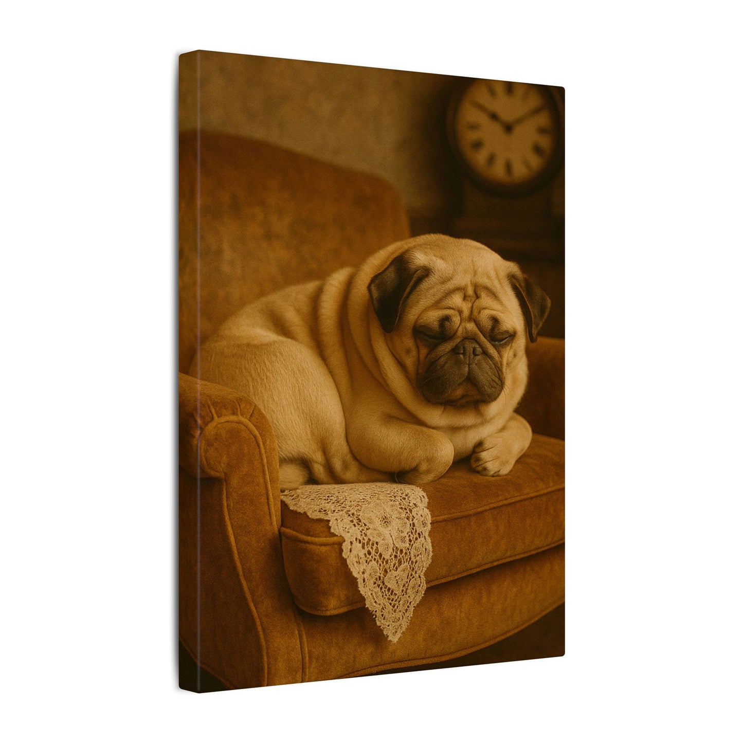 Pug's Perfect Moment-Fantasy Dog Portraits - Fantasy Dog Portraits