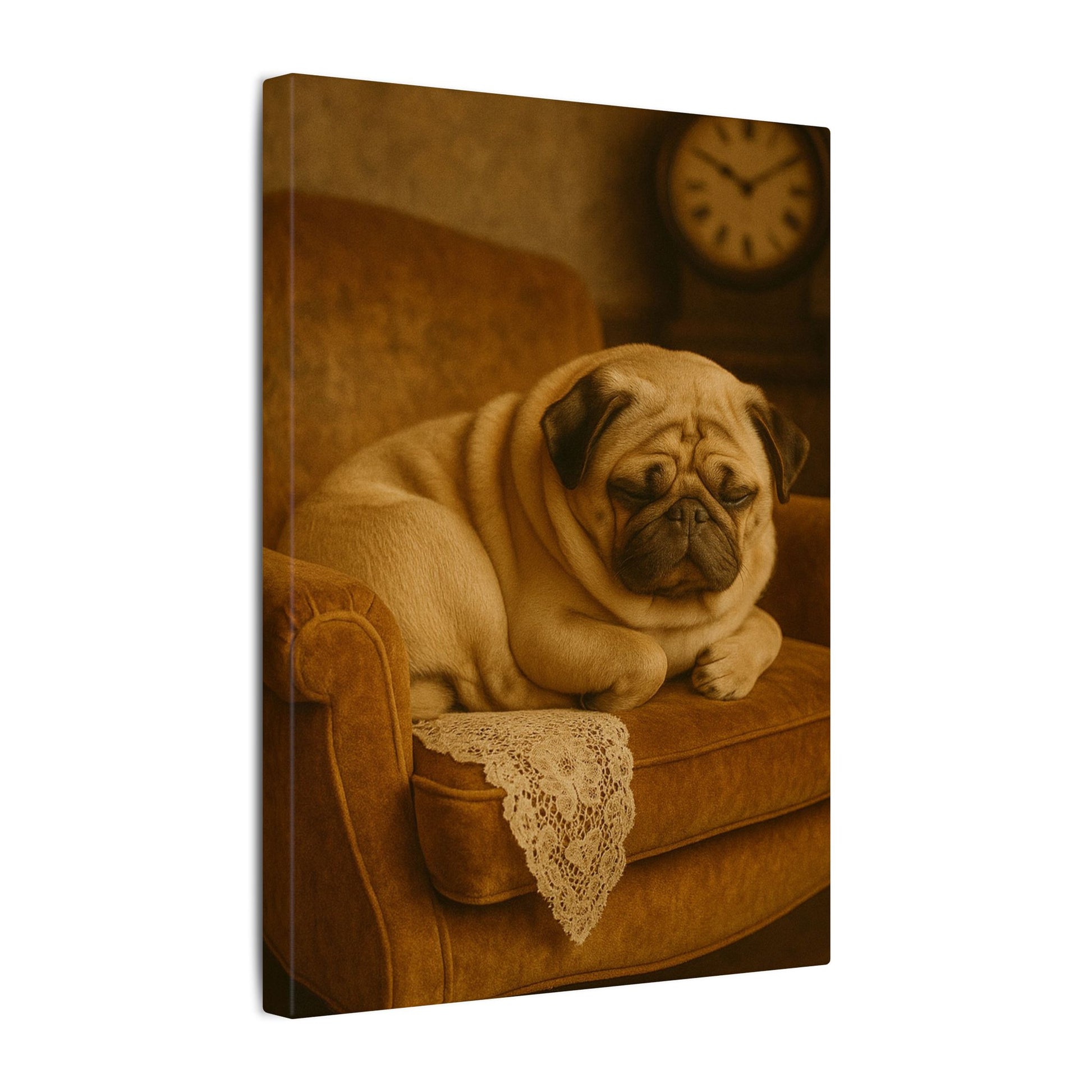 Pug's Perfect Moment-Fantasy Dog Portraits - Fantasy Dog Portraits