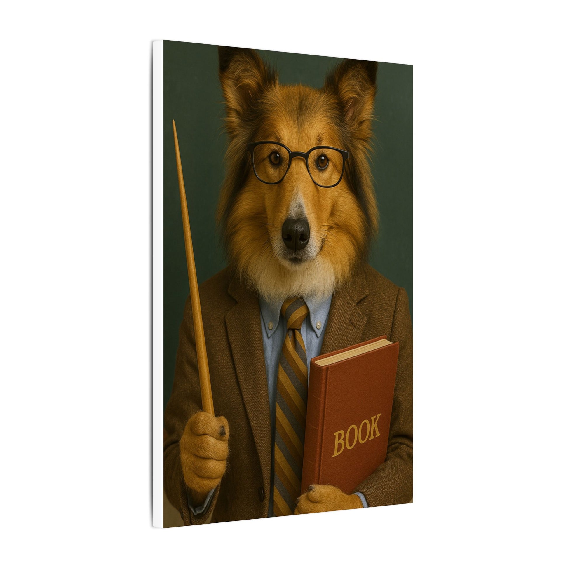 Professor Paws-Fantasy Dog Portraits - Fantasy Dog Portraits