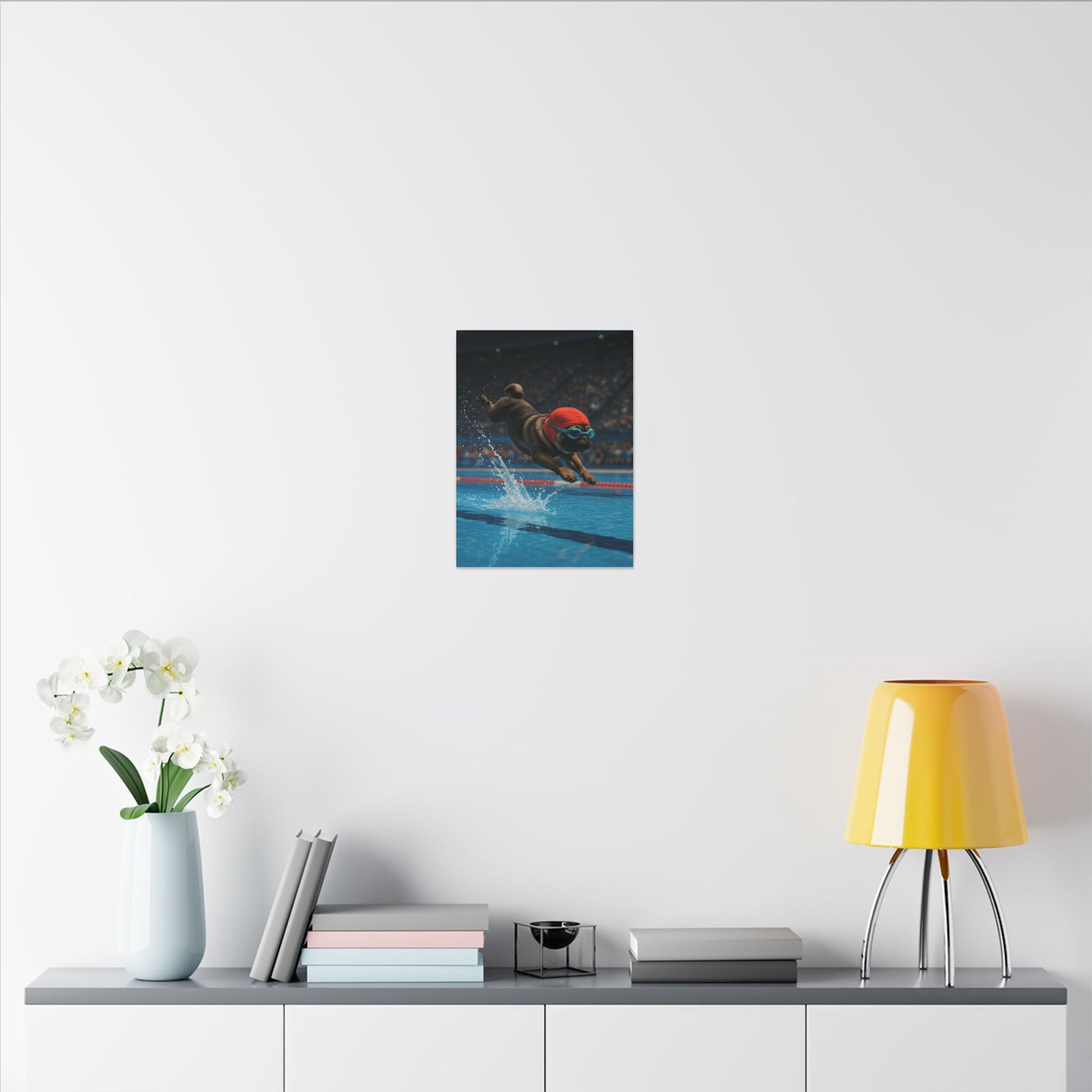 Pug Splash-Fantasy Dog Portraits - Fantasy Dog Portraits