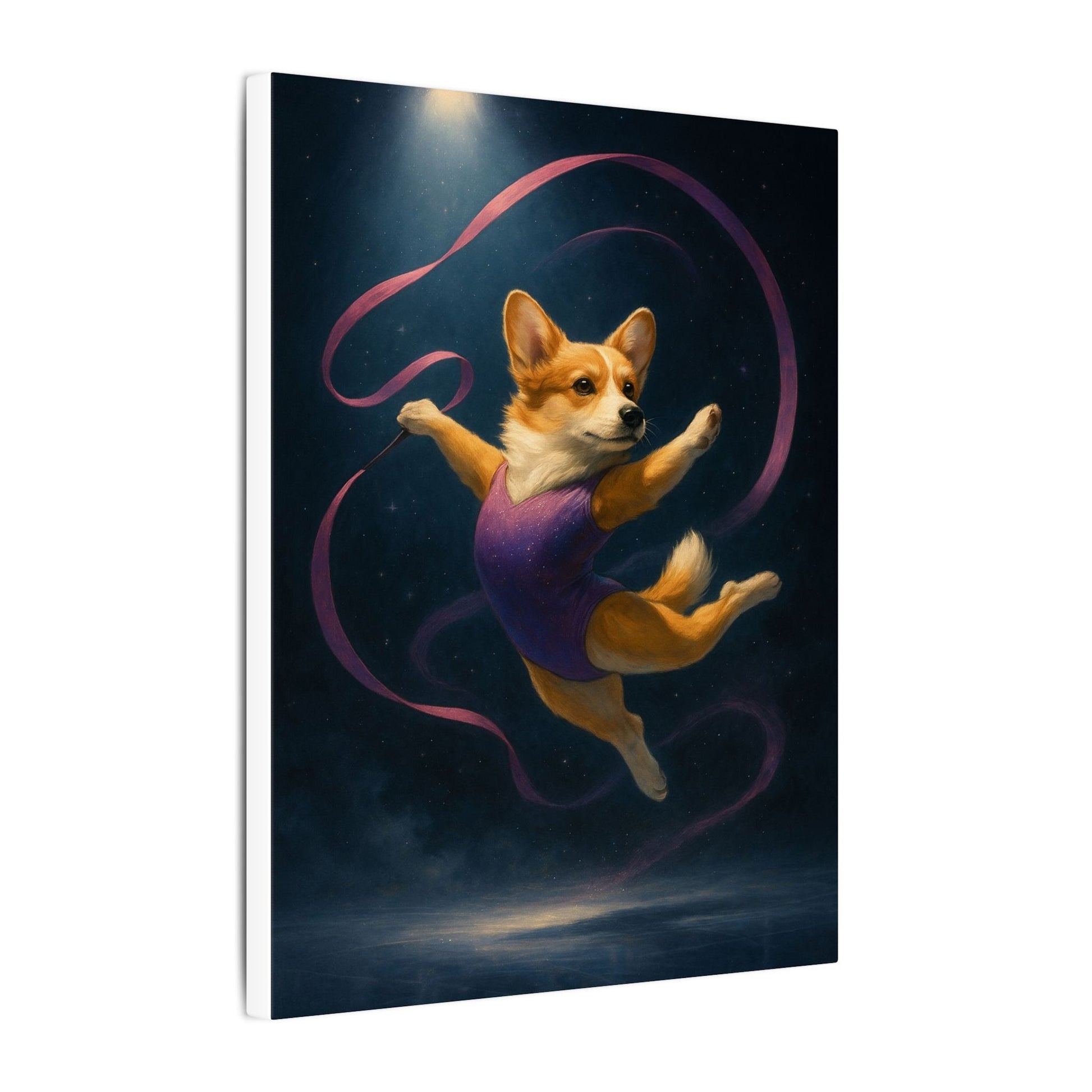 Cosmic Corgi Choreography-Fantasy Dog Portraits - Fantasy Dog Portraits