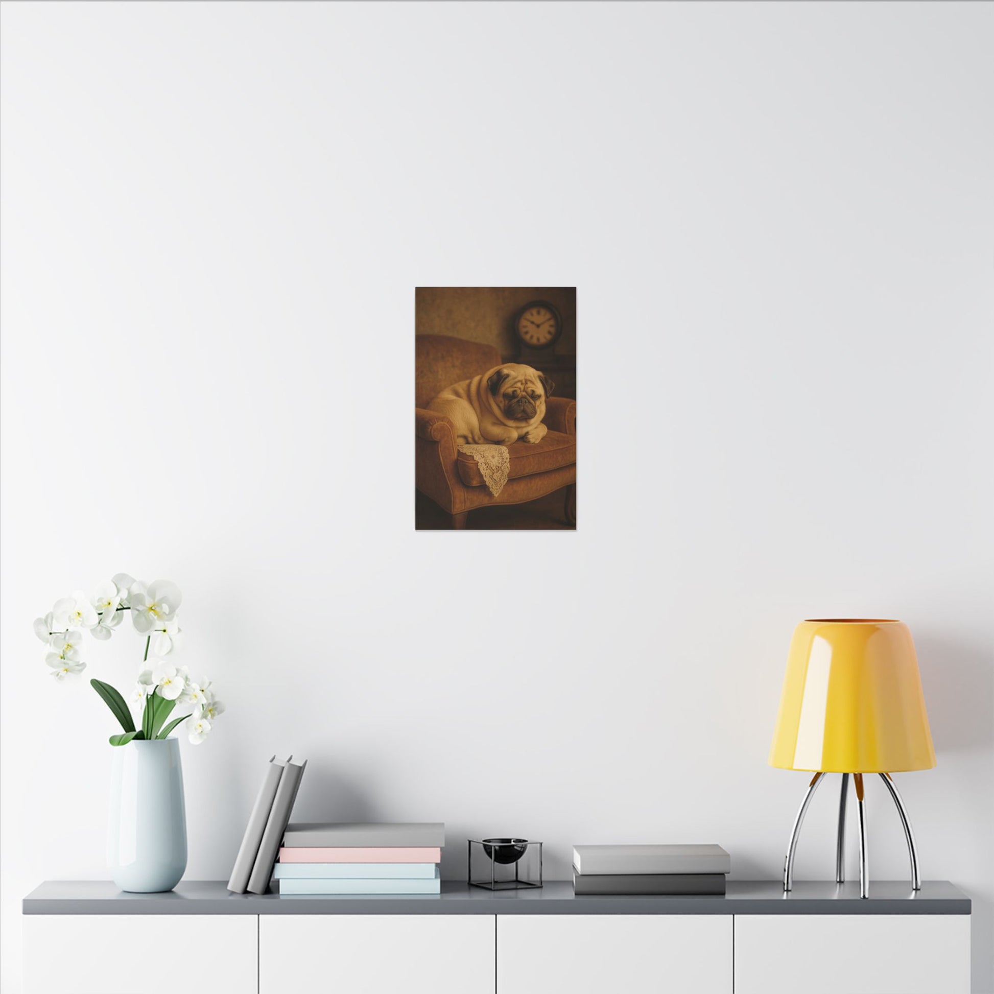 Pug's Perfect Moment-Fantasy Dog Portraits - Fantasy Dog Portraits
