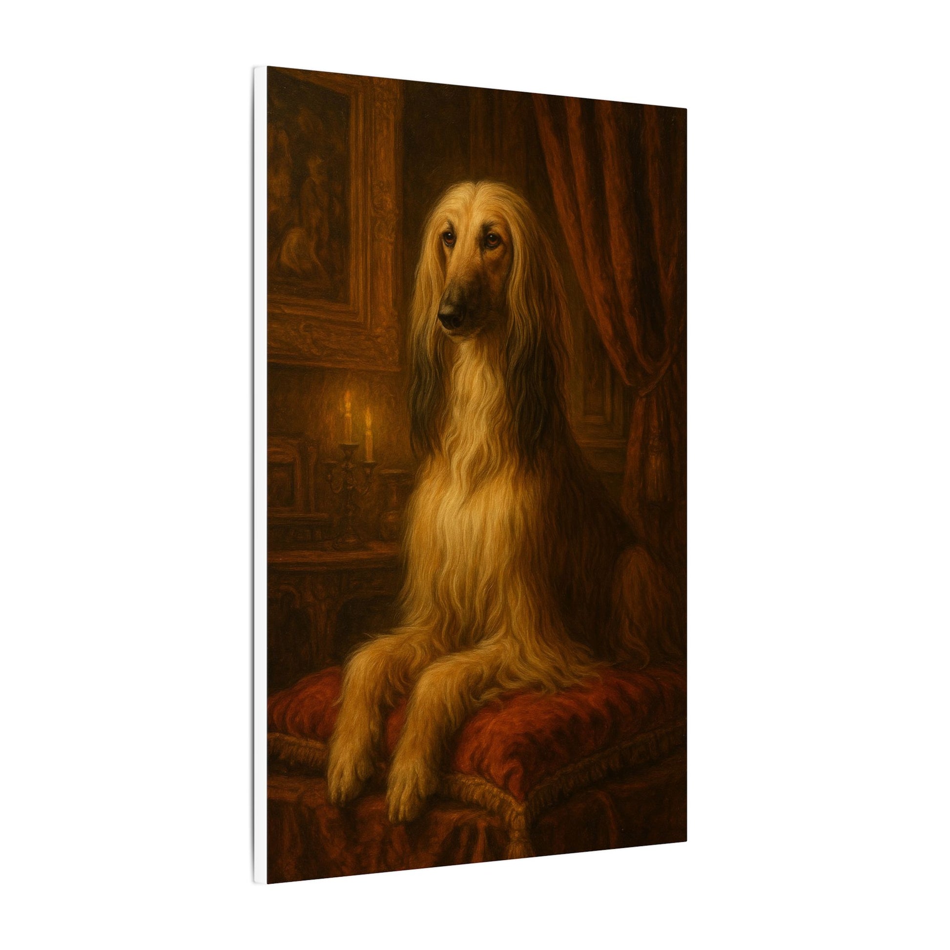 Regal Afghan-Fantasy Dog Portraits - Fantasy Dog Portraits