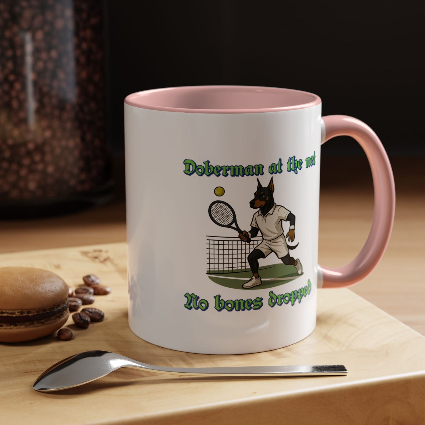 Doberman at the Net-Fantasy Dog Portraits