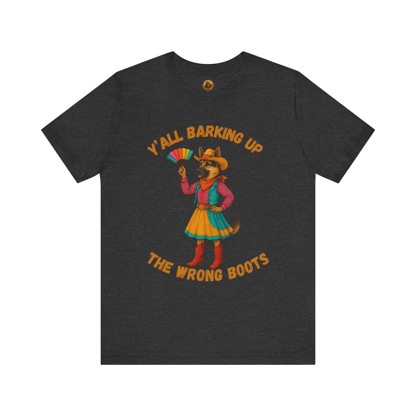 Funny Dog Tee- Unisex Jersey Short Sleeve Tee - Fantasy Dog Portraits
