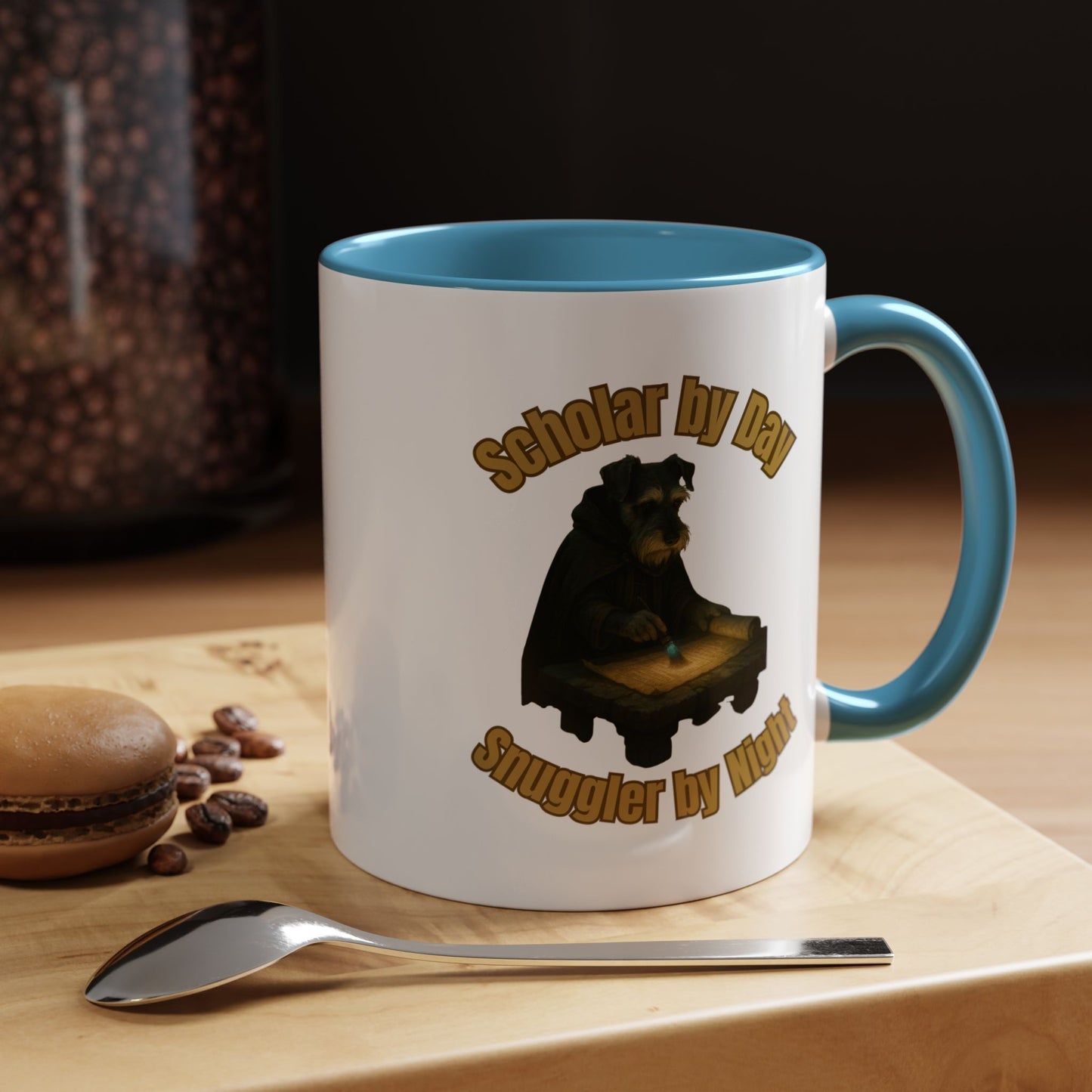 Scholar's Midnight Musings-Fantasy Dog Portraits