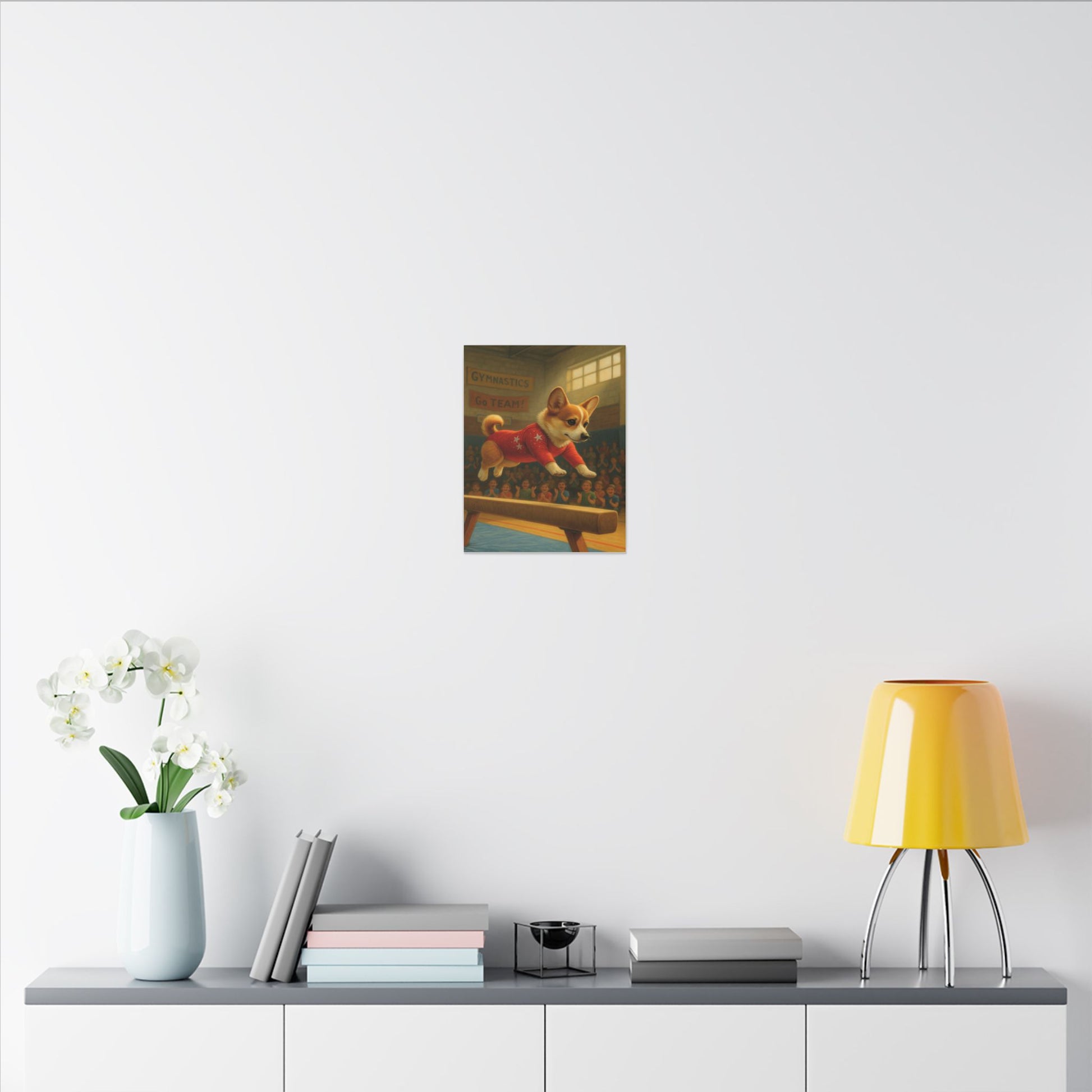 Corgi Gymnastics-Fantasy Dog Portraits - Fantasy Dog Portraits
