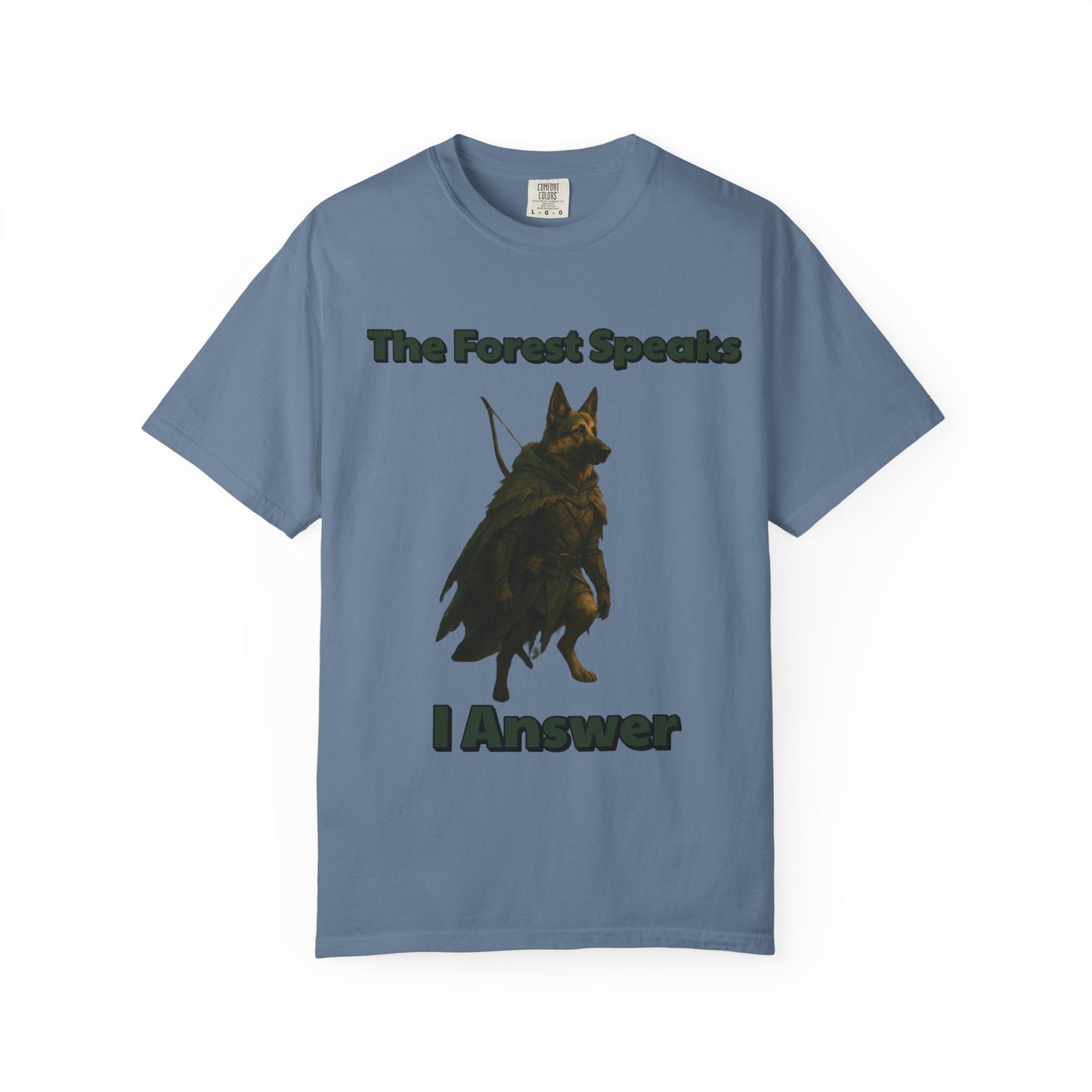Woodland Guardian-Fantasy Dog Portraits - Fantasy Dog Portraits