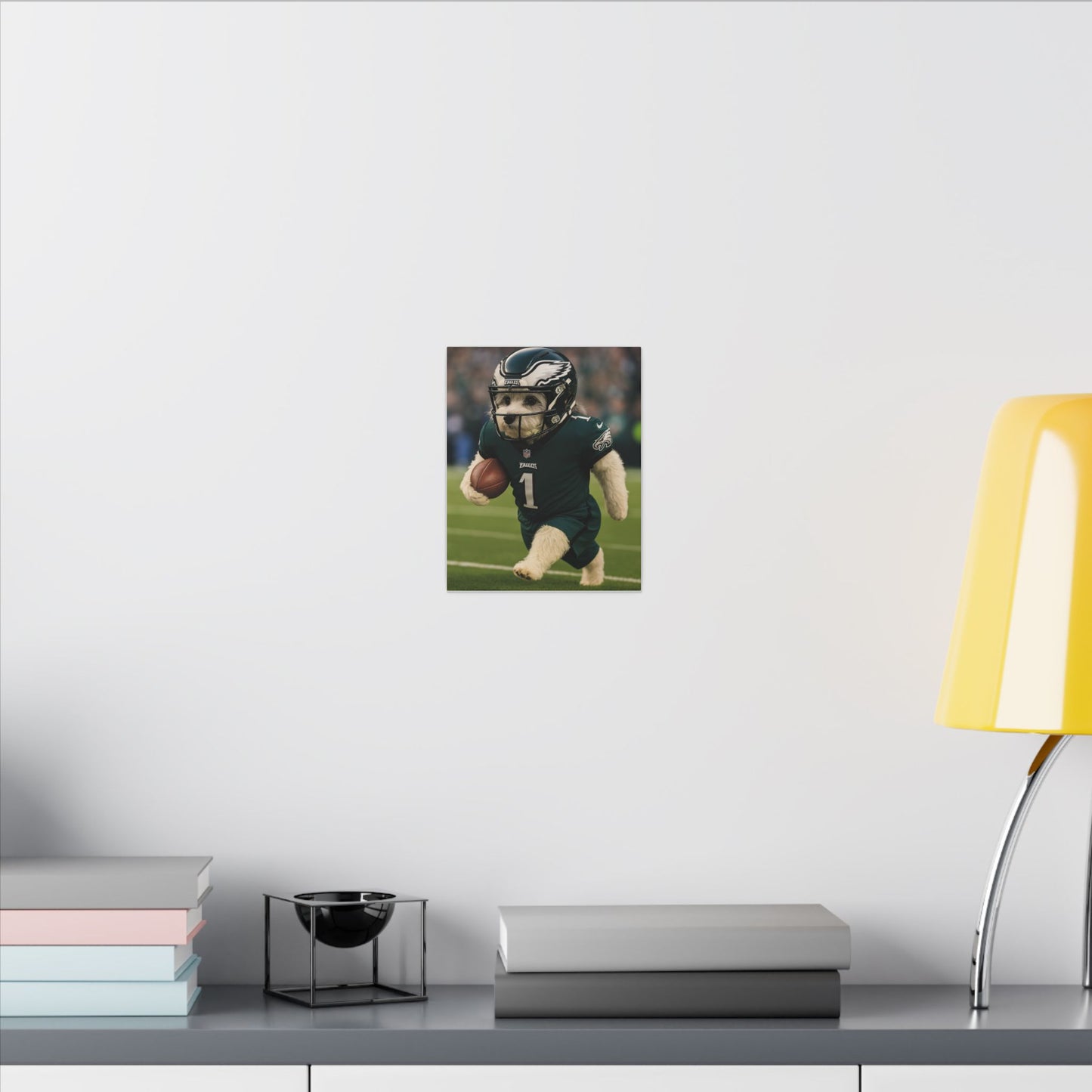 Furry Football Hero-Fantasy Dog Portraits - Fantasy Dog Portraits