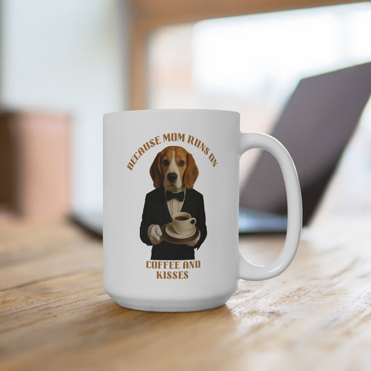 Funny Dog Themed Coffee Mug - Perfect Gift for Dog Lovers, Pet Moms, Birthdays, Mother's Day, Animal Lovers