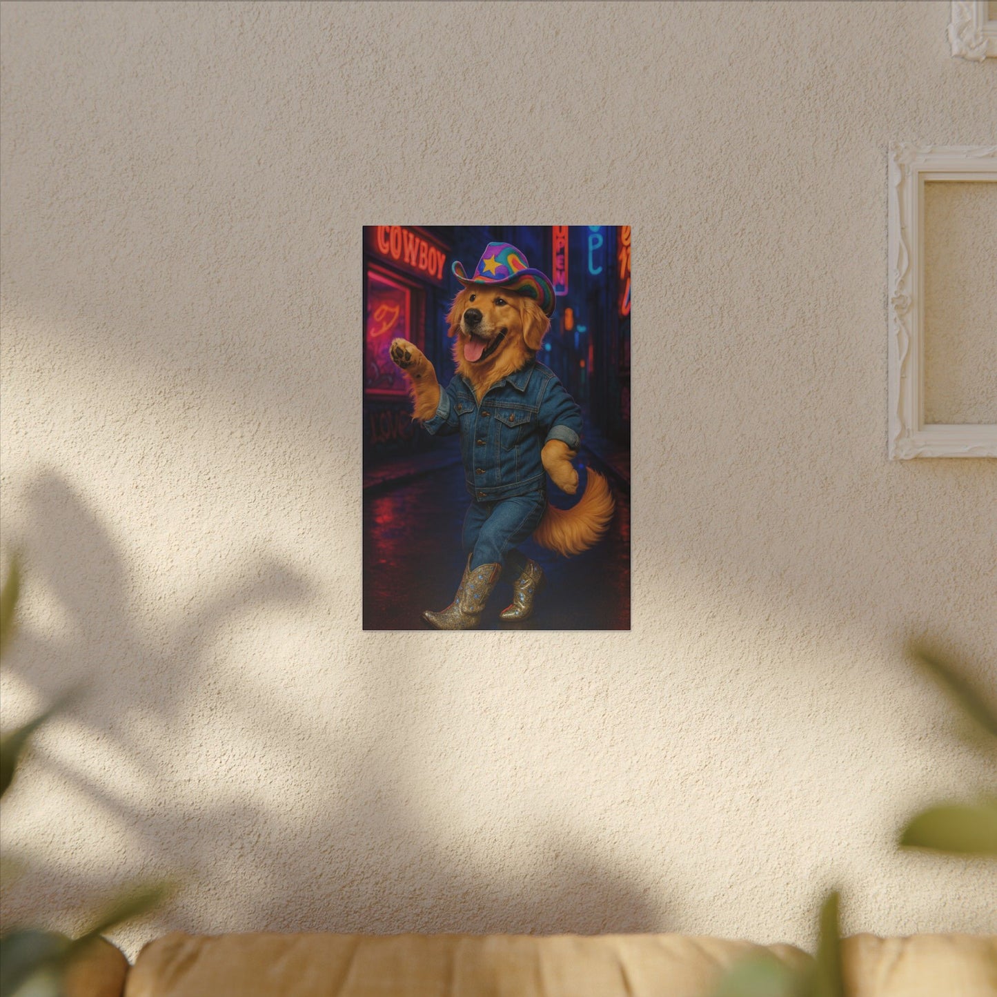Canine Cowboy Chic-Fantasy Dog Portraits - Fantasy Dog Portraits