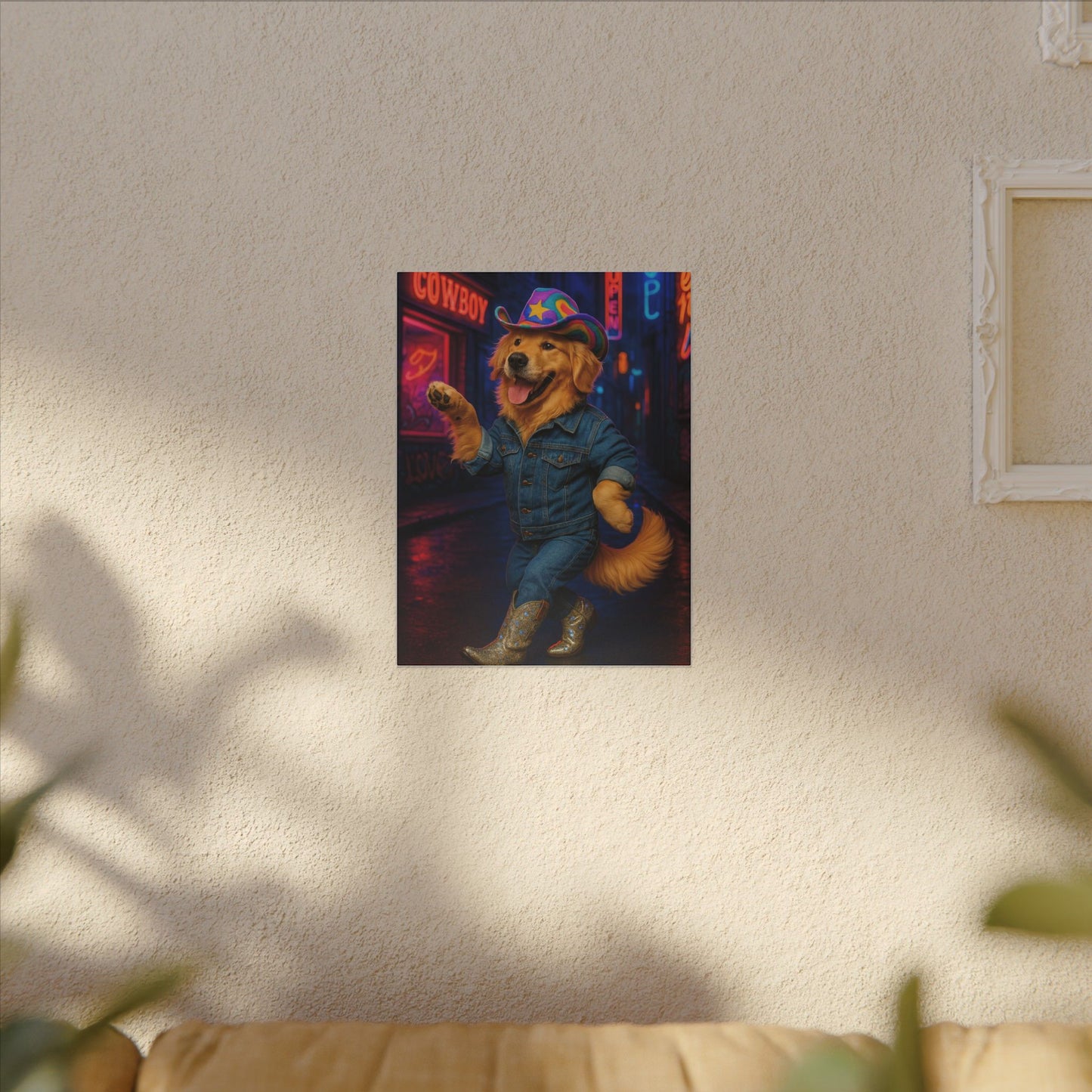 Canine Cowboy Chic-Fantasy Dog Portraits - Fantasy Dog Portraits