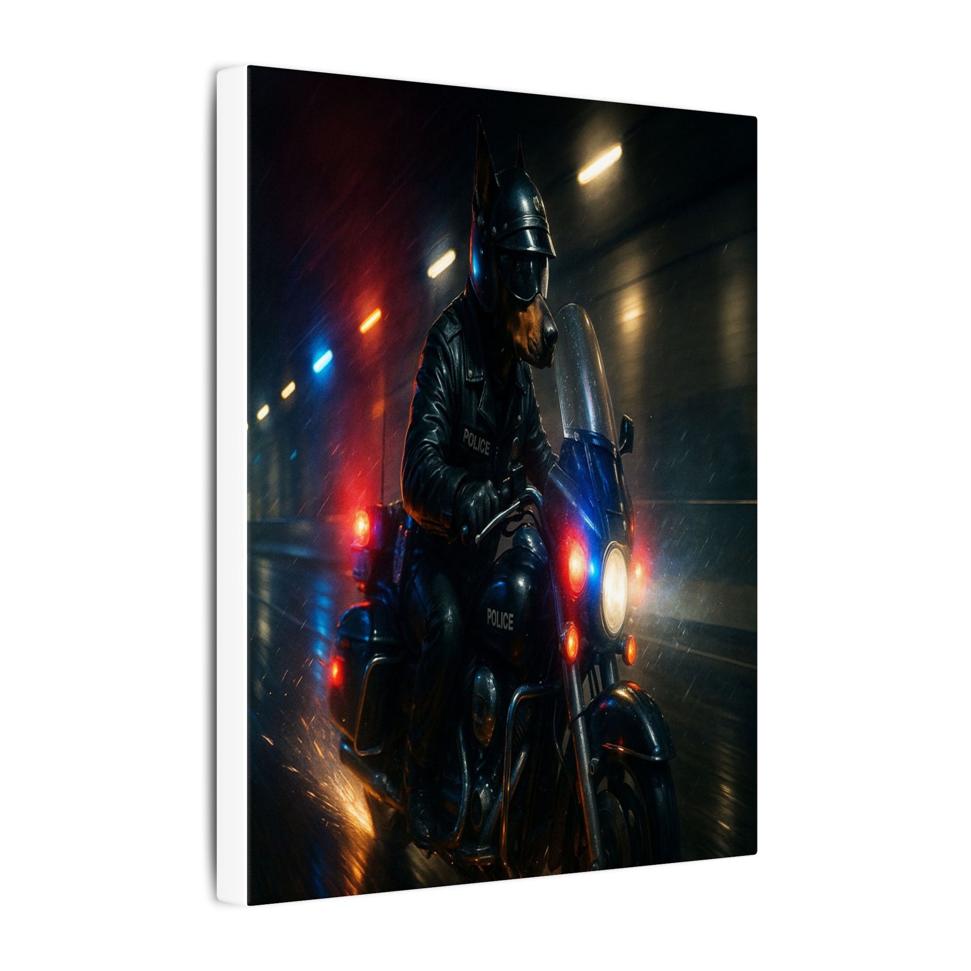Nightwatch Patrol
Urban Sentinel
Wet Streets-Fantasy Dog Portraits - Fantasy Dog Portraits