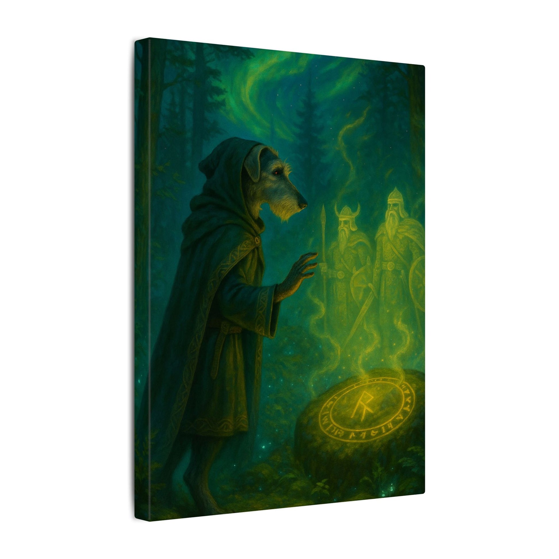 Runic Summons-Fantasy Dog Portraits - Fantasy Dog Portraits