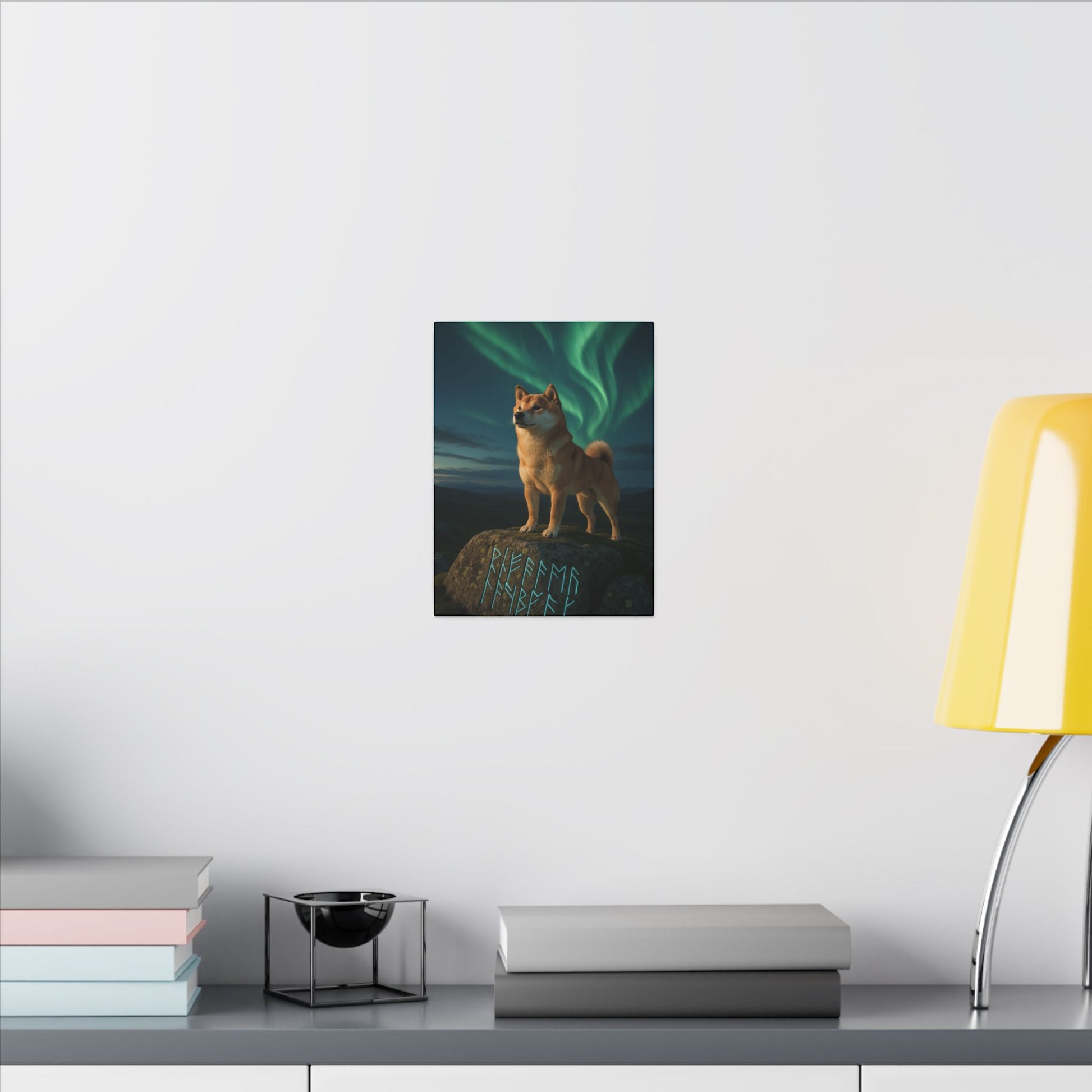 Guardian of the Northern Lights-Fantasy Dog Portraits - Fantasy Dog Portraits