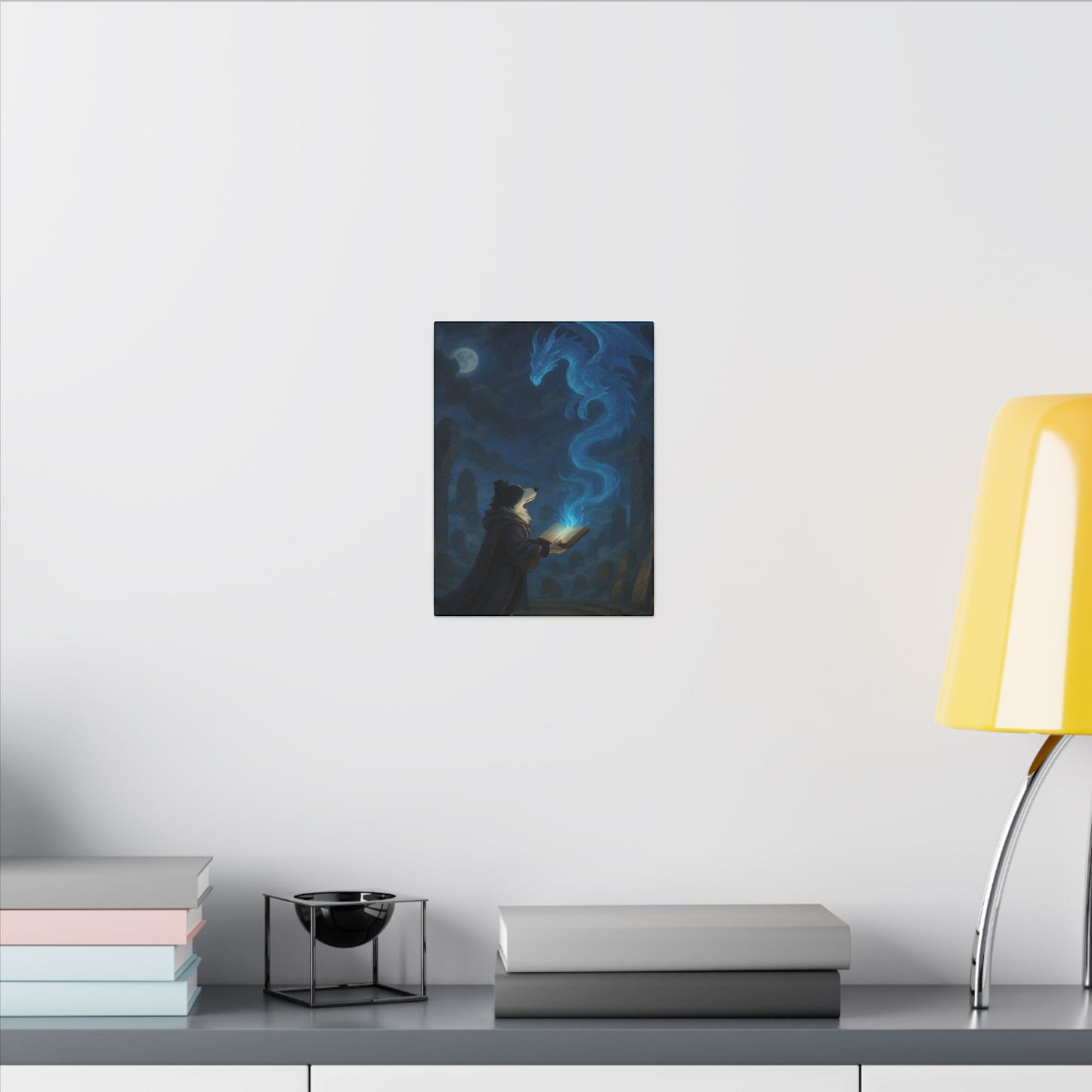 Moonlit Conjuring-Fantasy Dog Portraits - Fantasy Dog Portraits