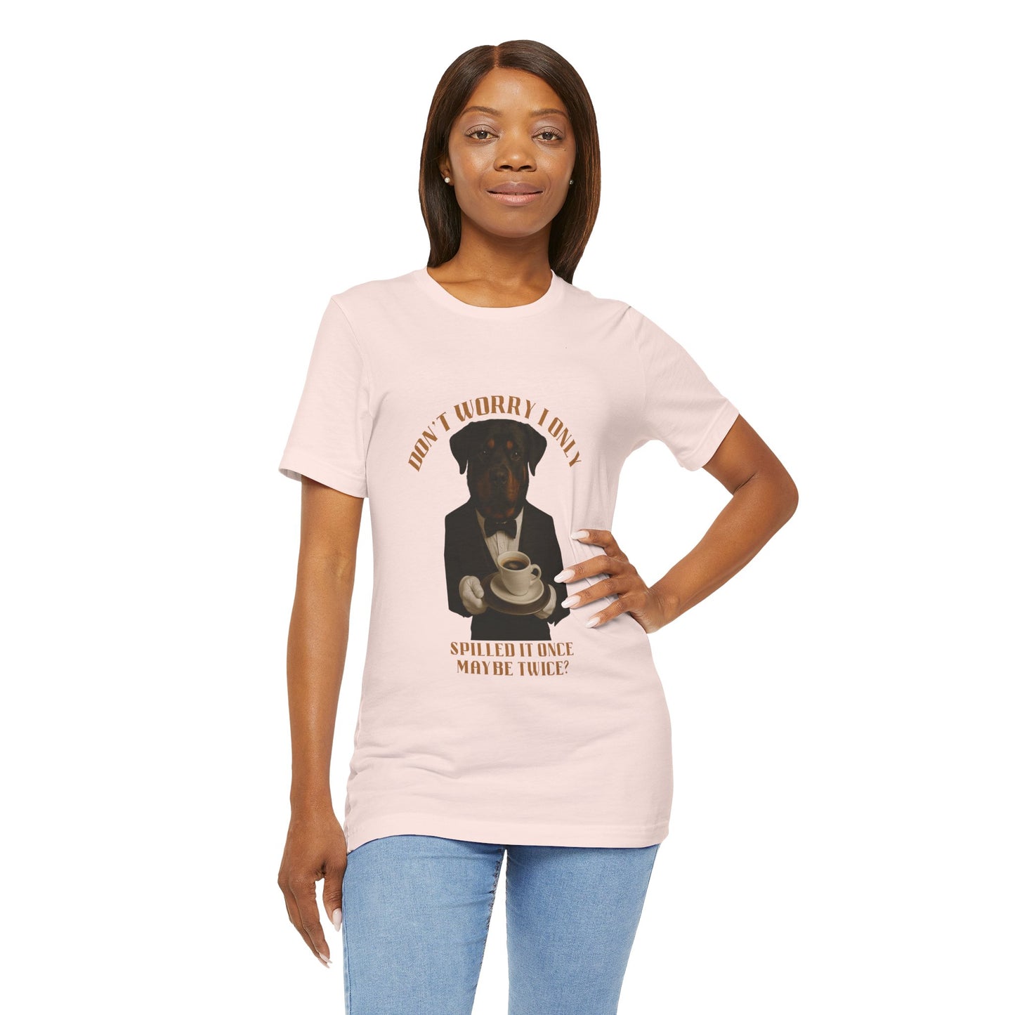 Funny Dog Lover Tee, Unisex Jersey T-Shirt, Gift for Pet Owners, Quirky Humor Shirt, Dog Lover's Apparel, Perfect for Birthdays