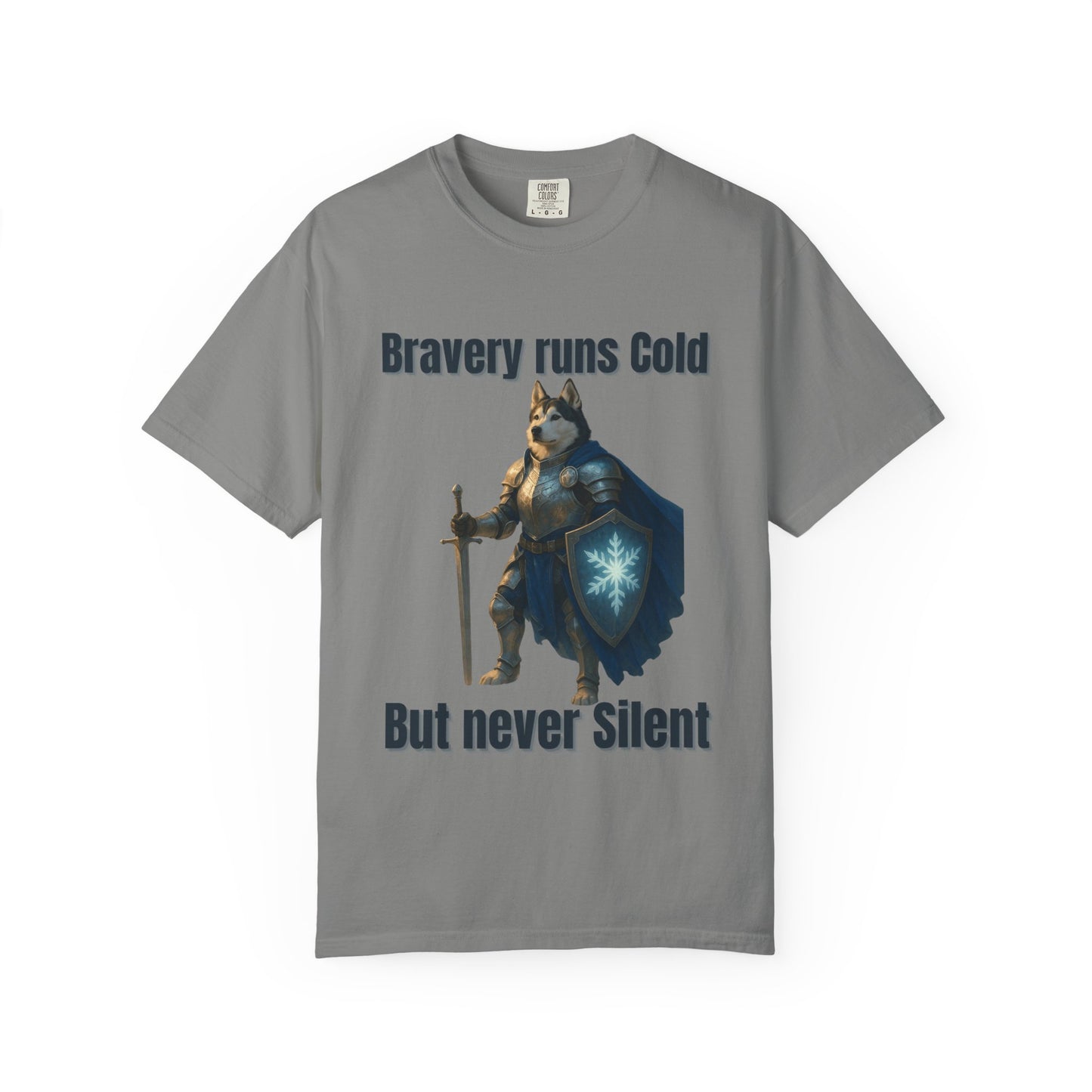 Bravery Runs Cold-Fantasy Dog Portraits - Fantasy Dog Portraits