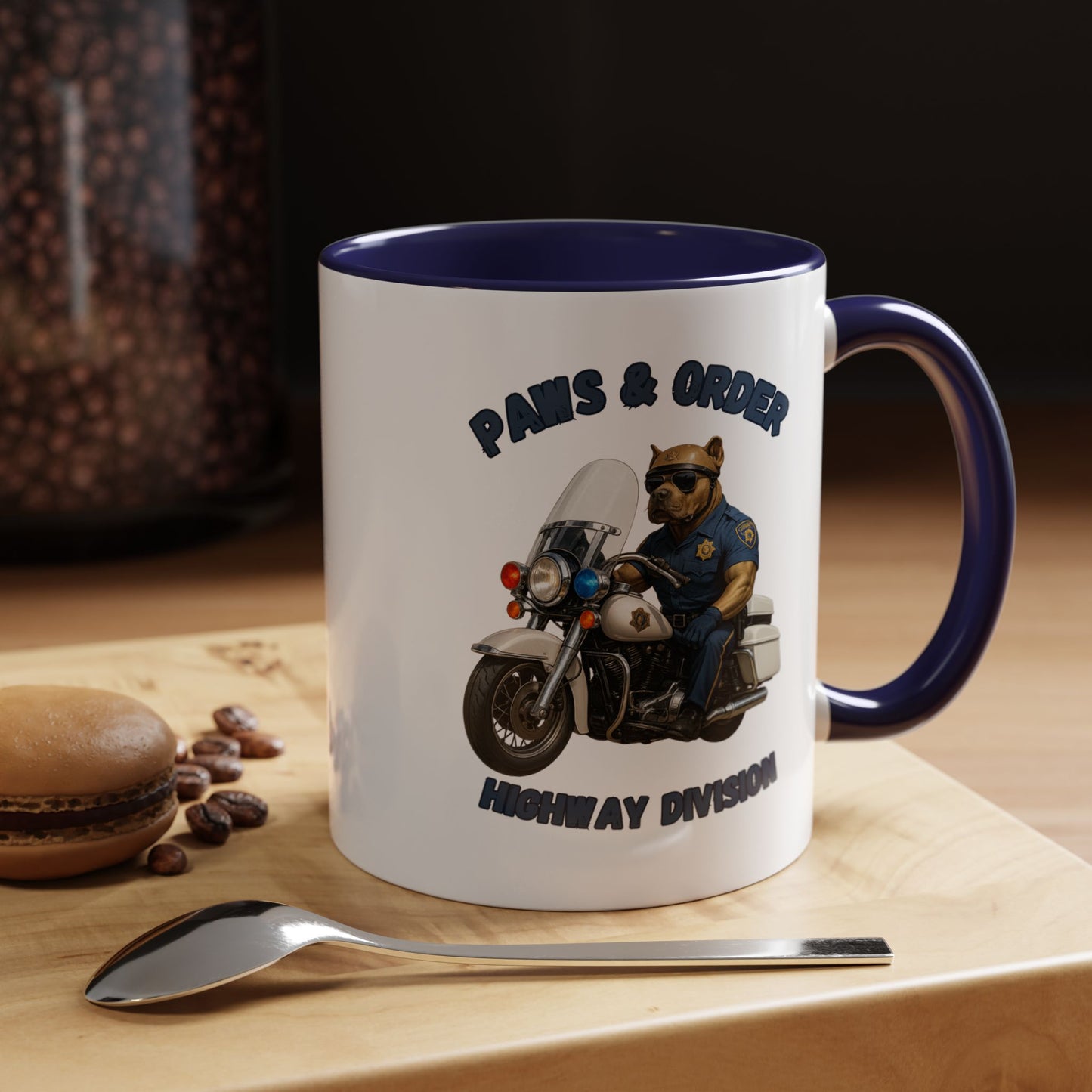 Law Dog Rider-Fantasy Dog Portraits