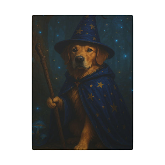 Wizard Pup-Fantasy Dog Portraits - Fantasy Dog Portraits