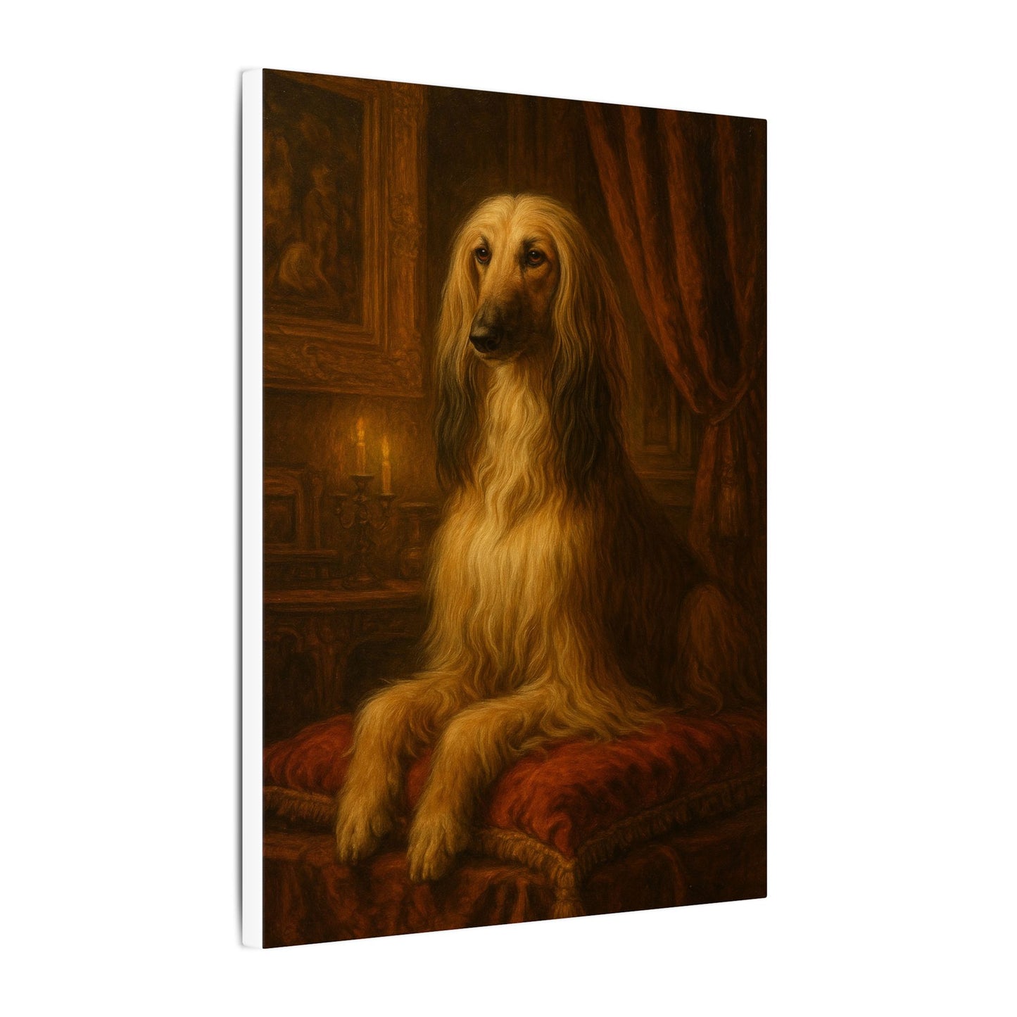 Regal Afghan-Fantasy Dog Portraits - Fantasy Dog Portraits