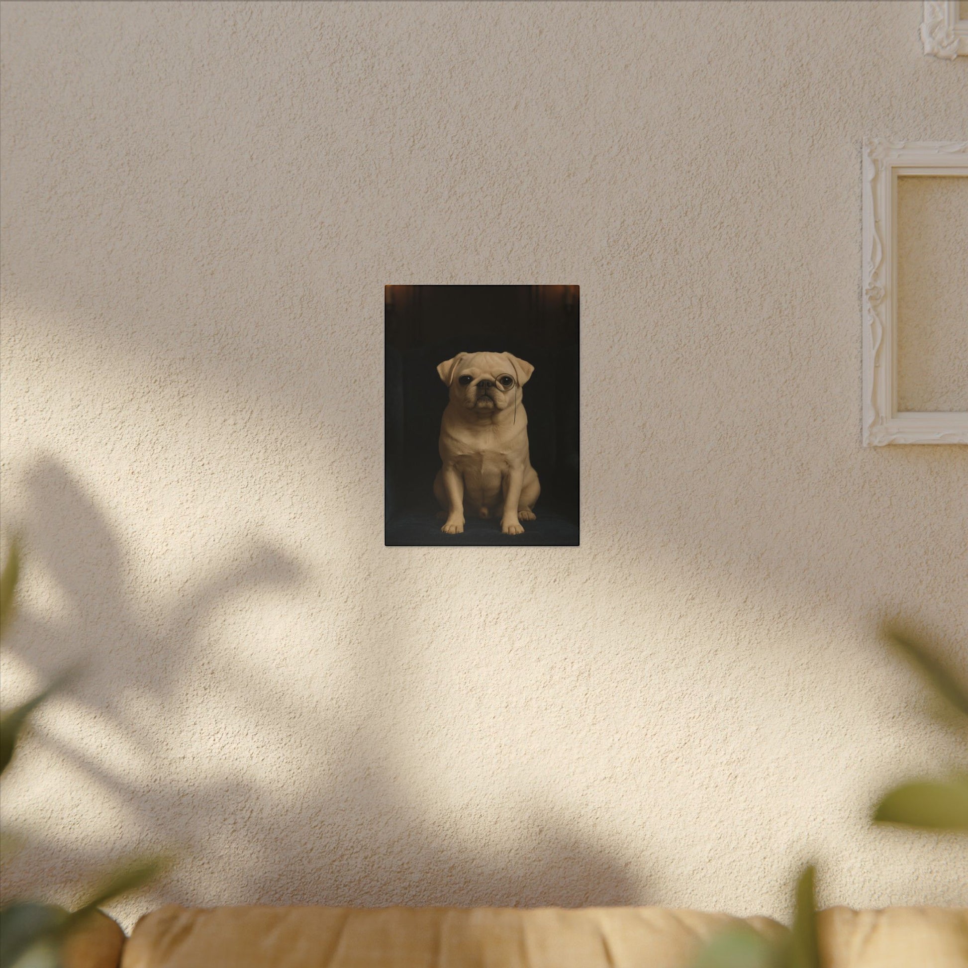 Sophisticated Pug-Fantasy Dog Portraits - Fantasy Dog Portraits