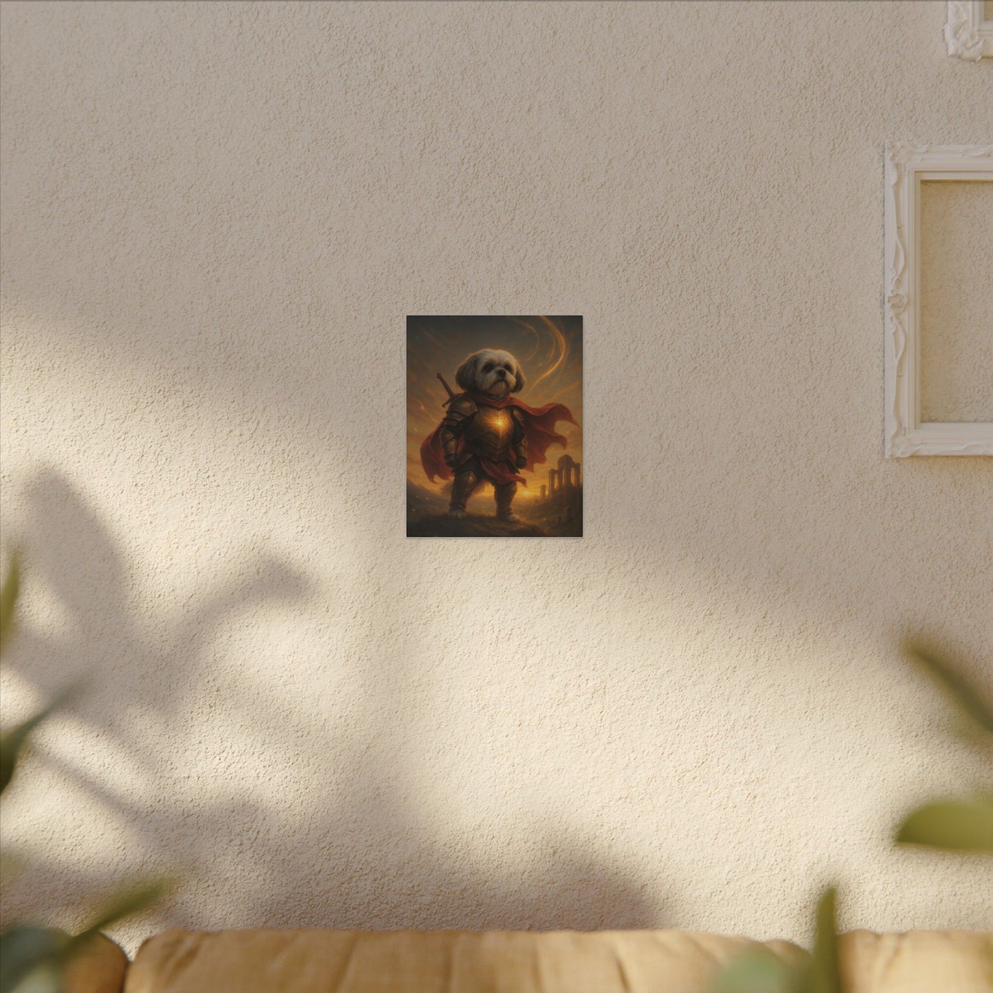 Shih Tzu Sentinel-Fantasy Dog Portraits - Fantasy Dog Portraits