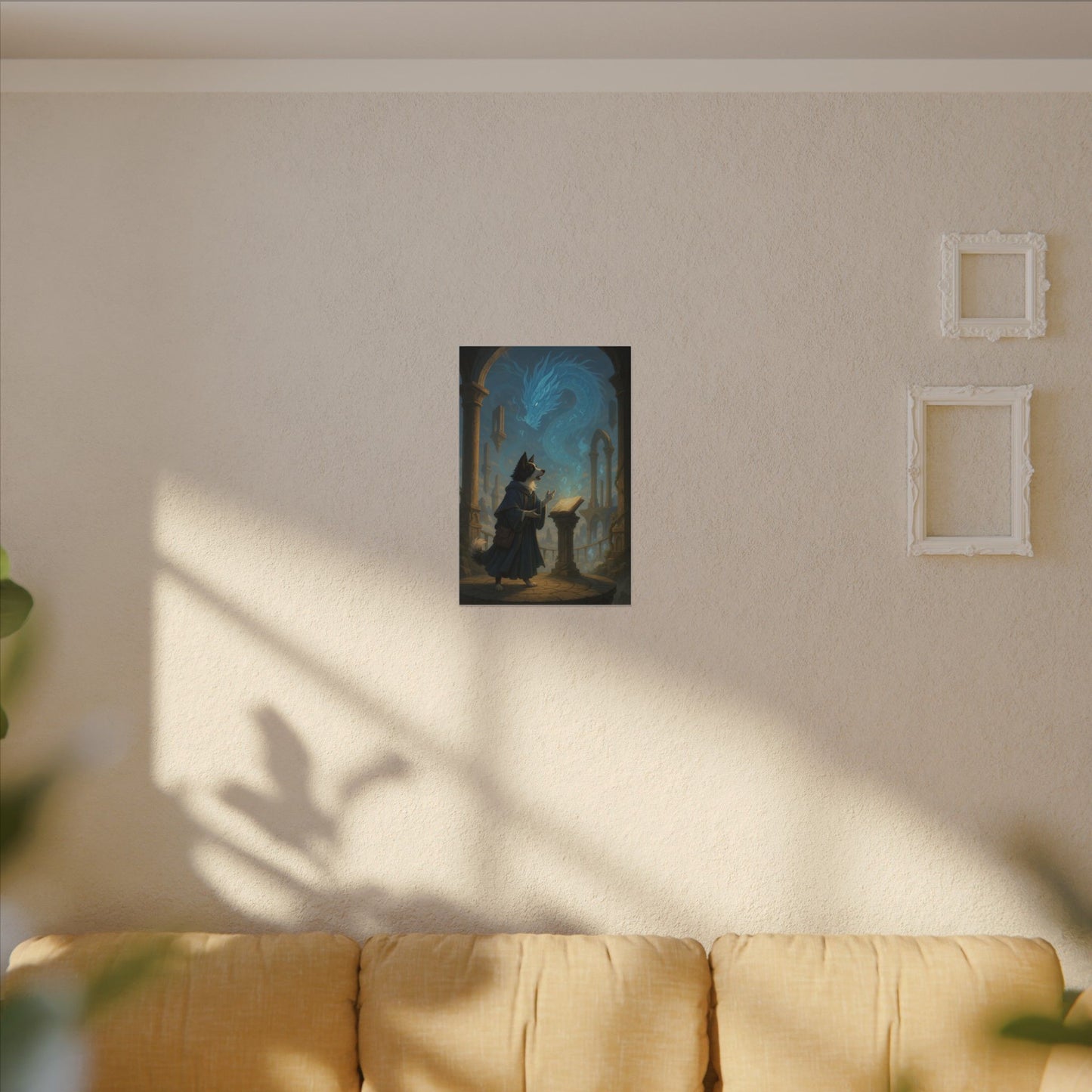 Mystic Canine Conjurer-Fantasy Dog Portraits - Fantasy Dog Portraits