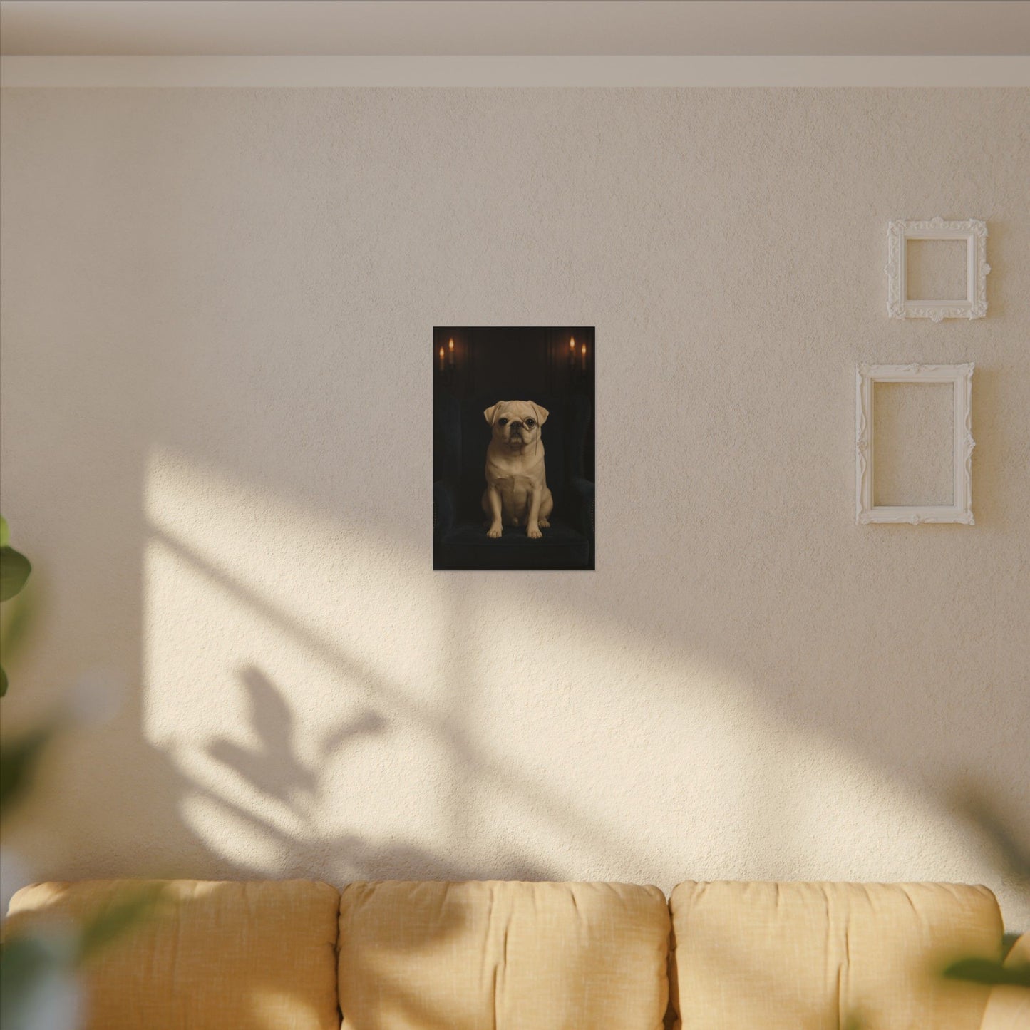 Sophisticated Pug-Fantasy Dog Portraits - Fantasy Dog Portraits