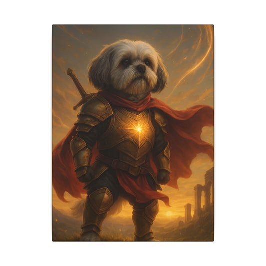 Shih Tzu Sentinel-Fantasy Dog Portraits - Fantasy Dog Portraits
