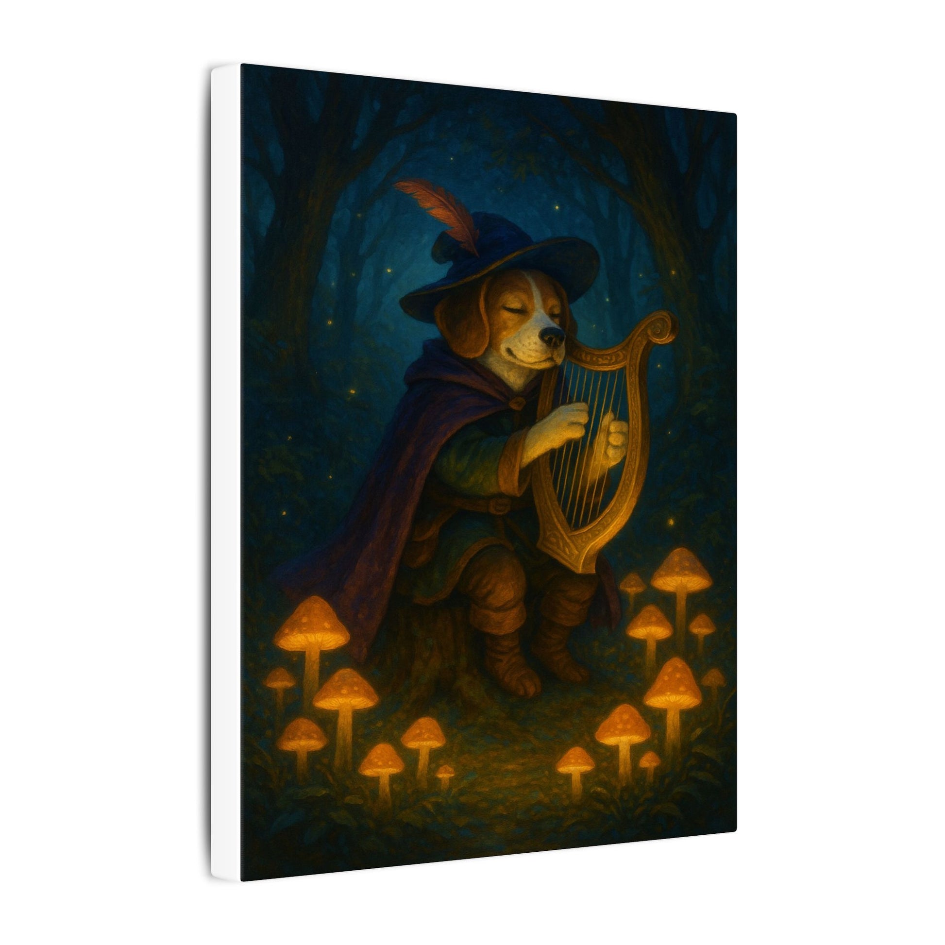 Moonlit Melody-Fantasy Dog Portraits - Fantasy Dog Portraits
