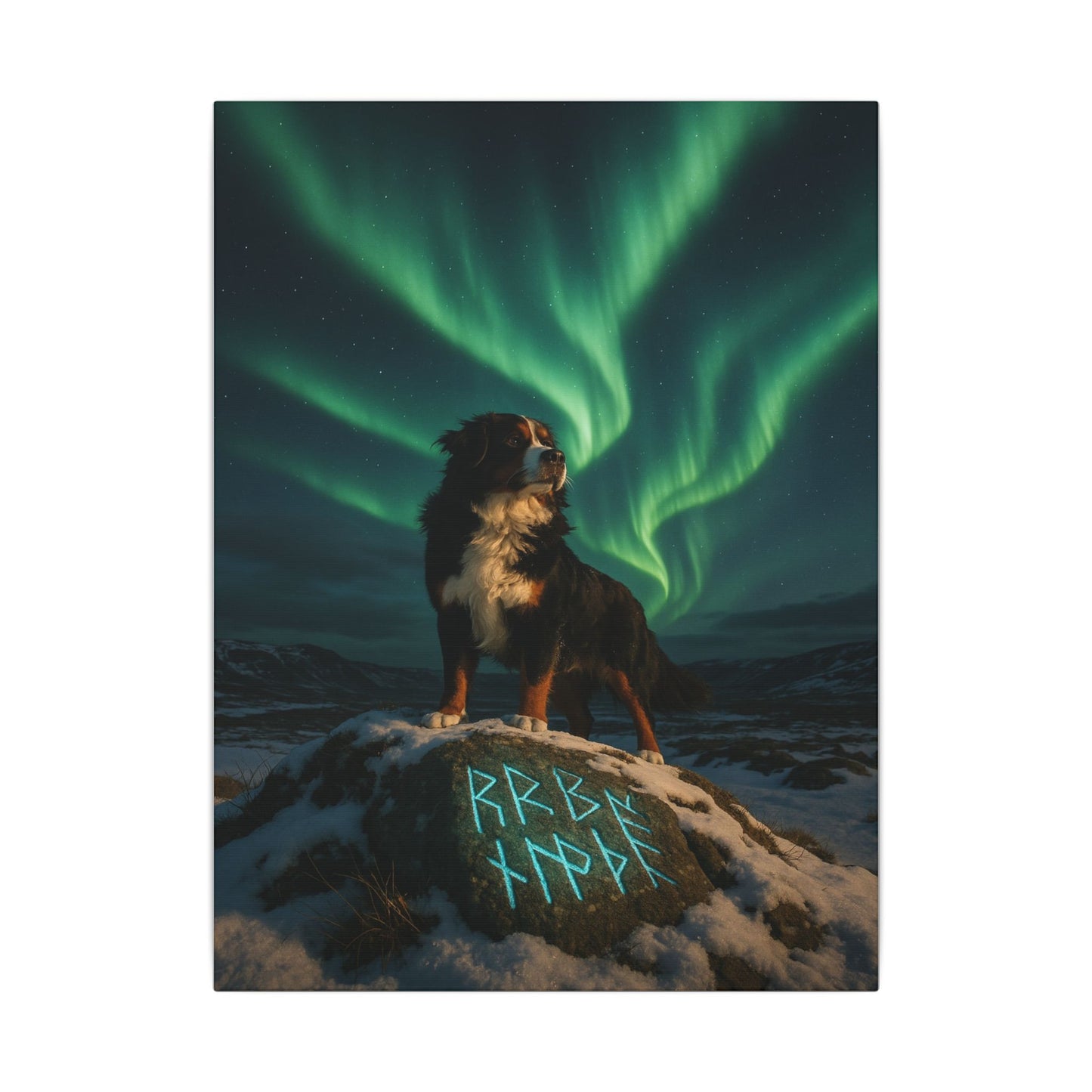 Aurora's Guardian-Fantasy Dog Portraits - Fantasy Dog Portraits