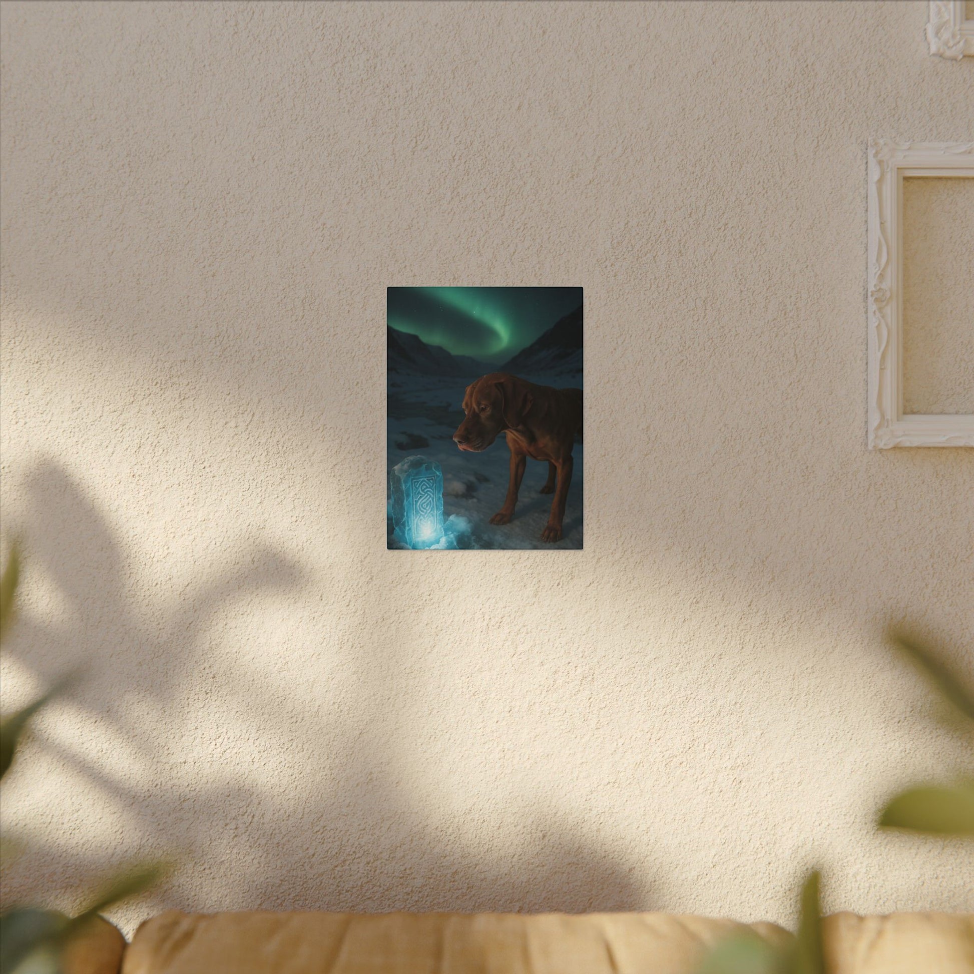 Guardian of the Arctic Monolith-Fantasy Dog Portraits - Fantasy Dog Portraits