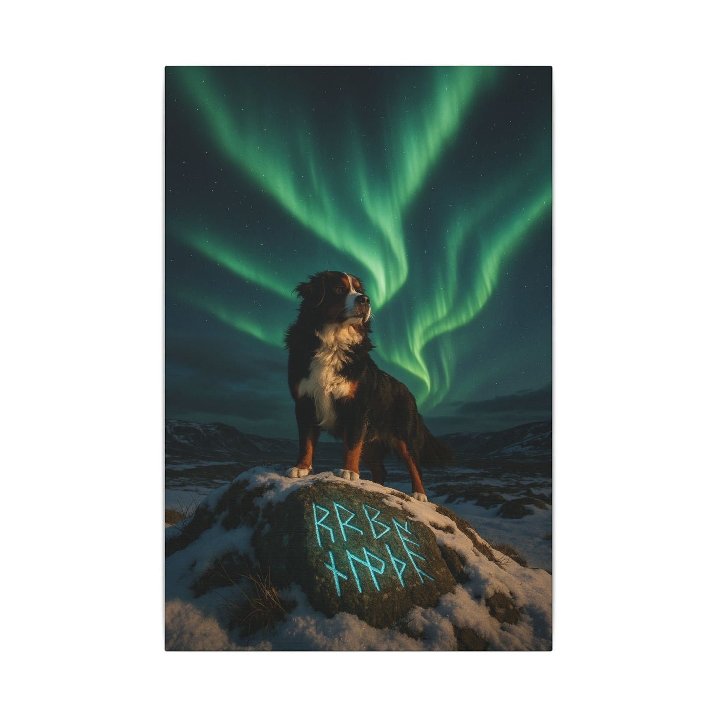 Aurora's Guardian-Fantasy Dog Portraits - Fantasy Dog Portraits
