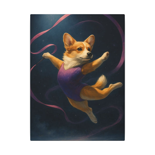 Cosmic Corgi Choreography-Fantasy Dog Portraits - Fantasy Dog Portraits