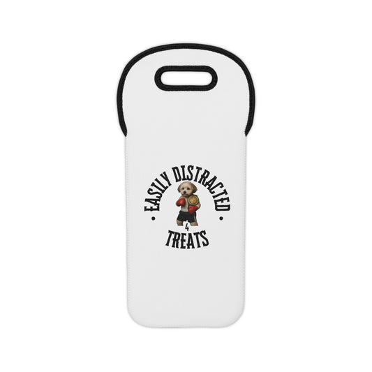 Easily Distracted Wine Tote Bag, Perfect Gift for Dog Lovers, Pet-Themed, Fun Party Accessory, Ideal for Wine Tasting Events - Fantasy Dog Portraits