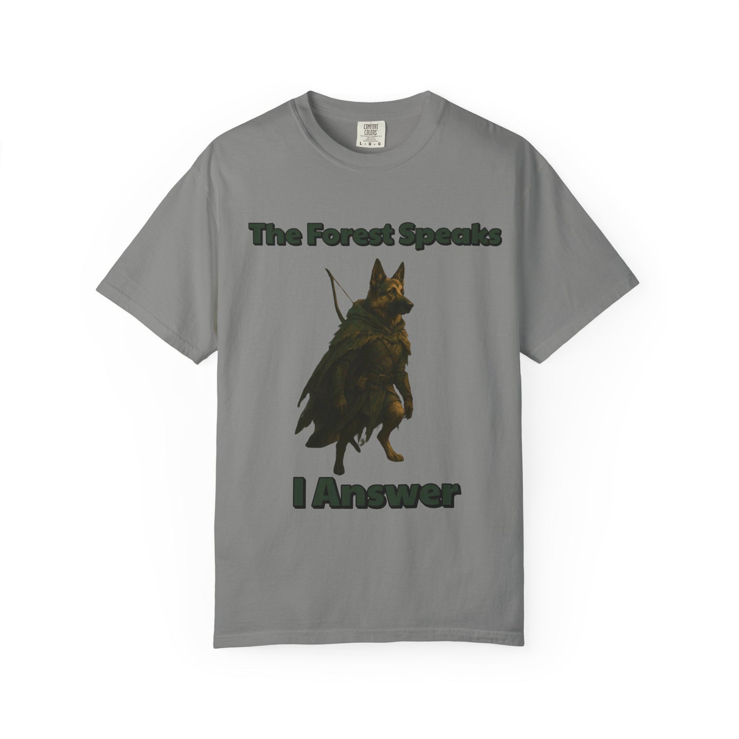 Woodland Guardian-Fantasy Dog Portraits - Fantasy Dog Portraits