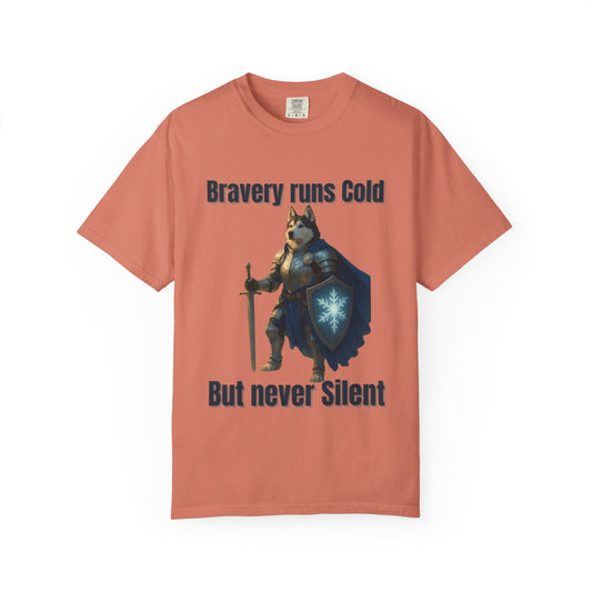 Bravery Runs Cold-Fantasy Dog Portraits - Fantasy Dog Portraits