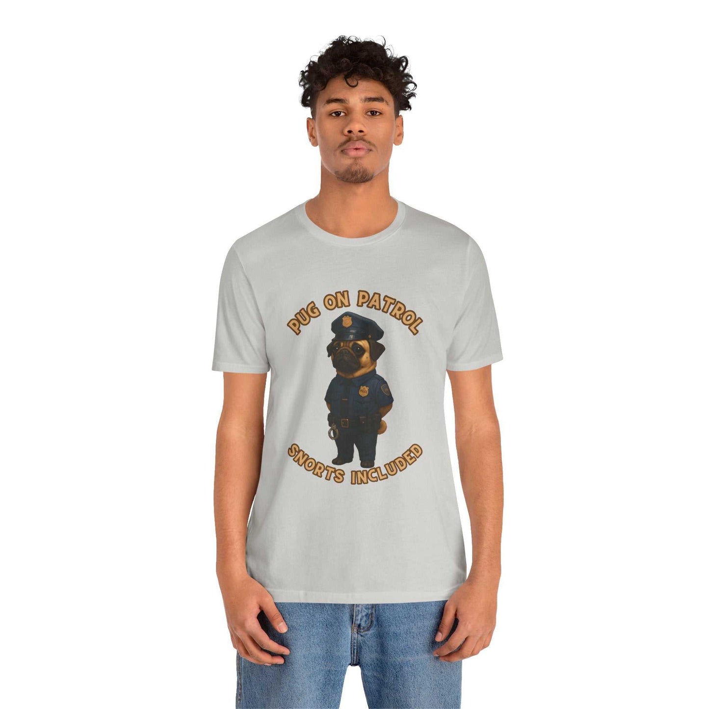 Pug on Patrol-Fantasy Dog Portraits - Fantasy Dog Portraits