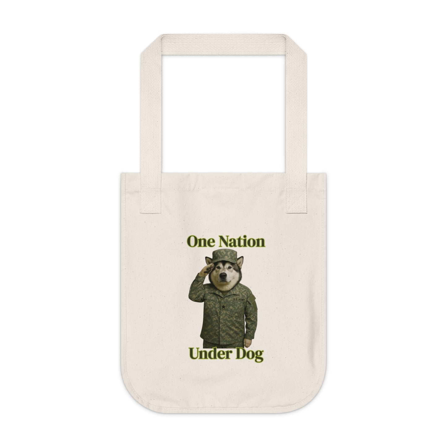 Organic Canvas Tote Bag, Eco-Friendly Shopping Bag, Dog Lover Gift, Durable Reusable Tote, Great for Groceries, Casual Outings - Fantasy Dog Portraits